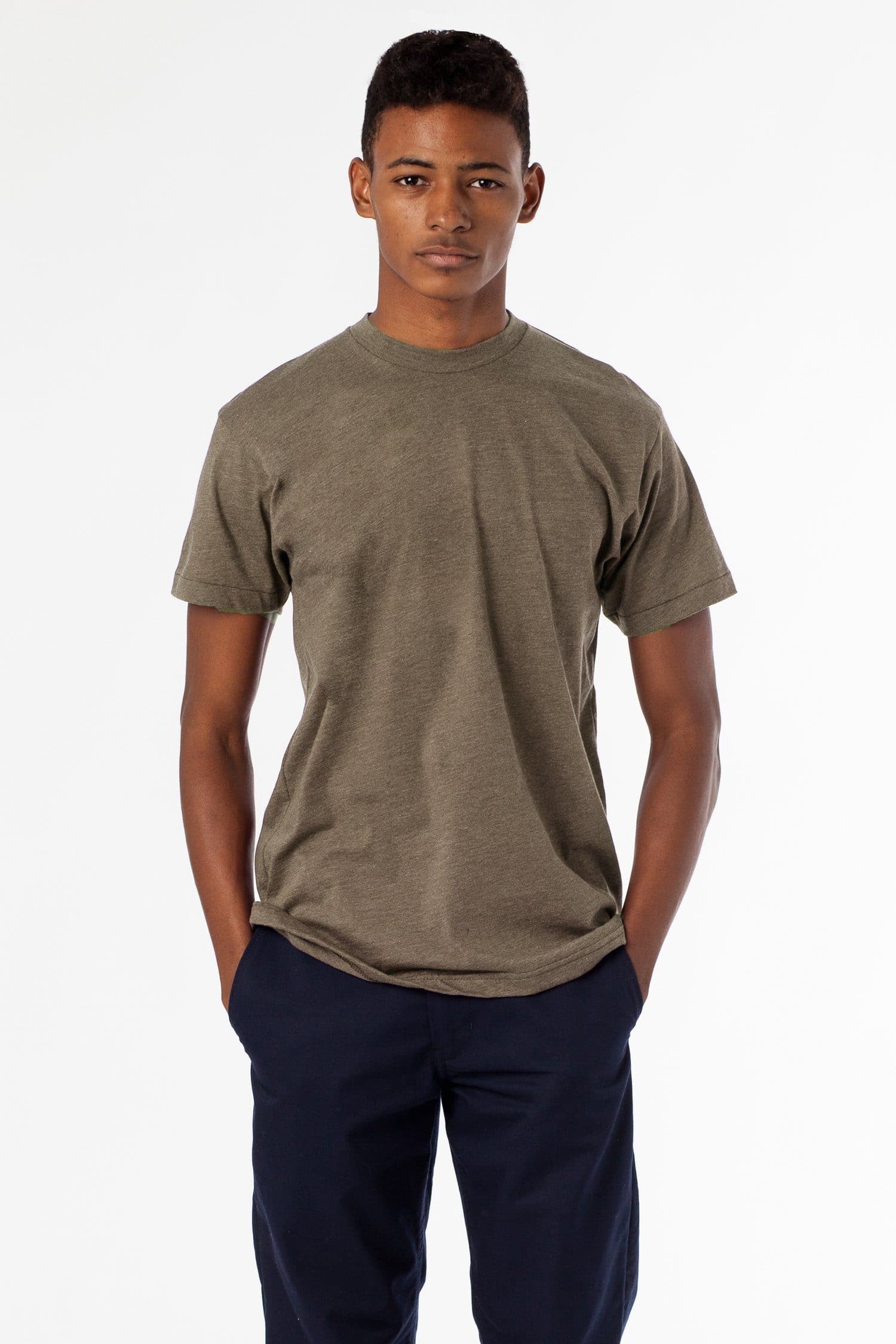 FF01 - Poly-Cotton Crew Neck T-Shirt