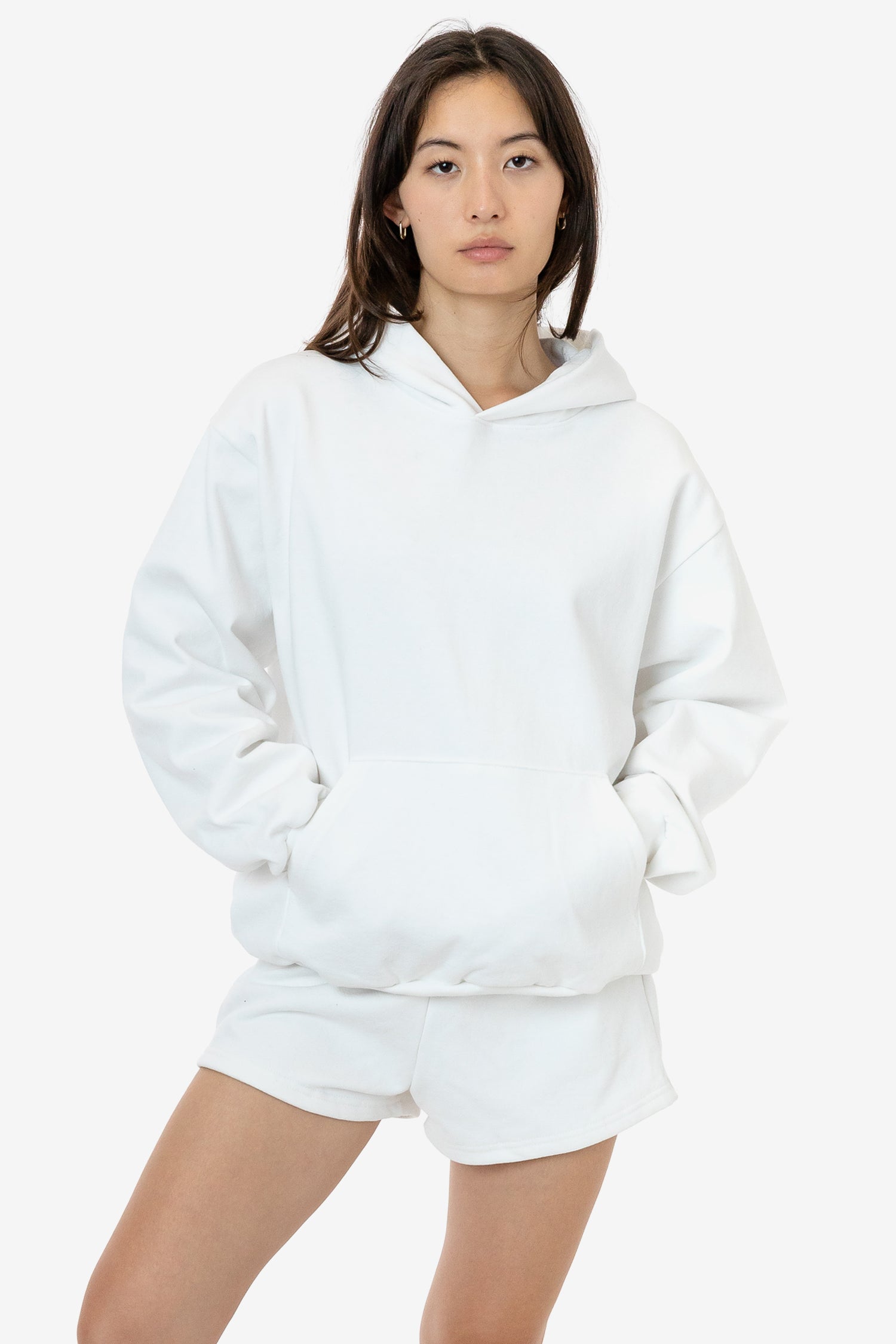 Los Angeles Apparel HF10 Zip Up Hooded Sweatshirt