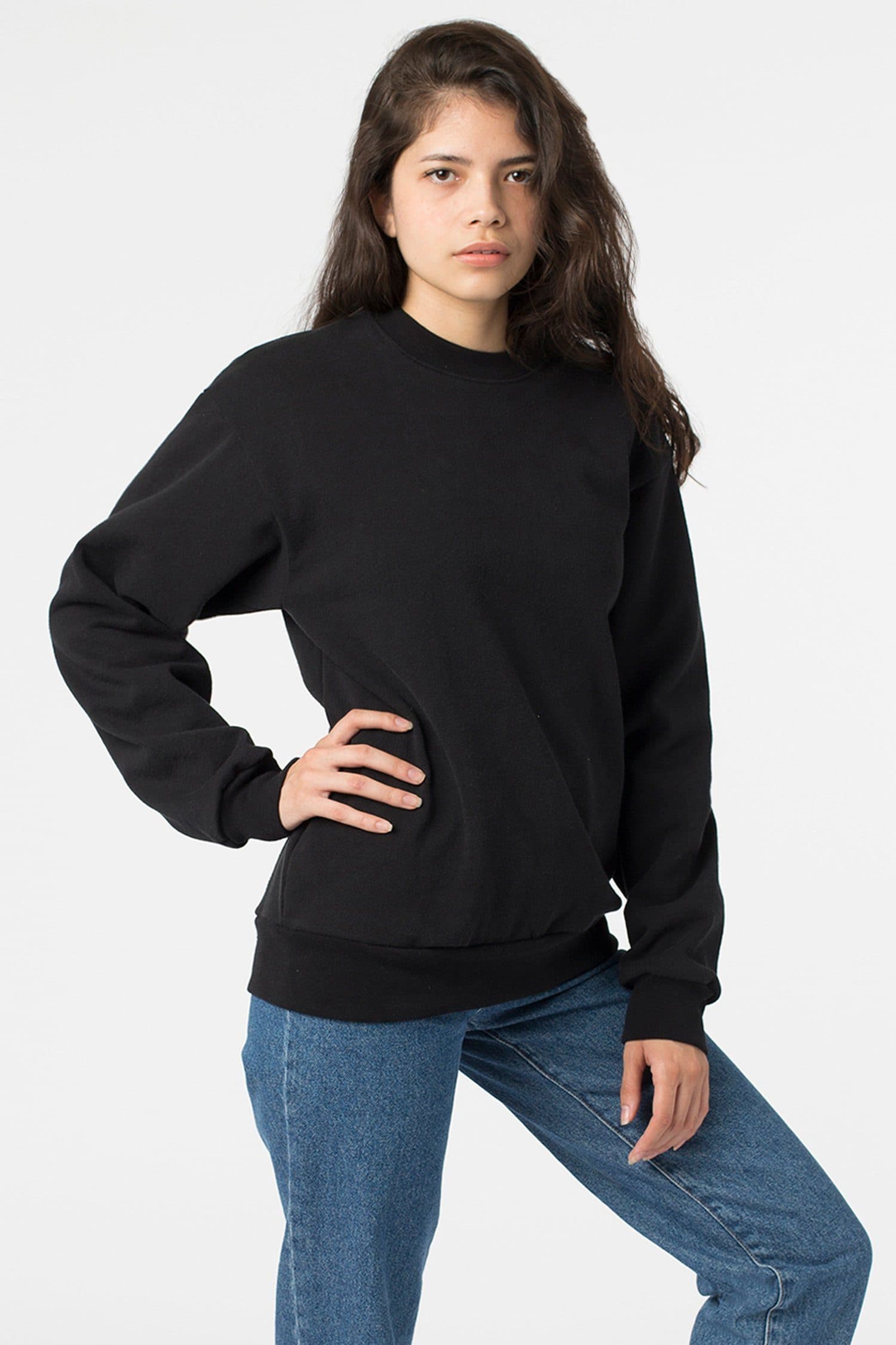 HF-07 Unisex - 14oz. Heavy Fleece Pullover Crewneck Sweatshirt