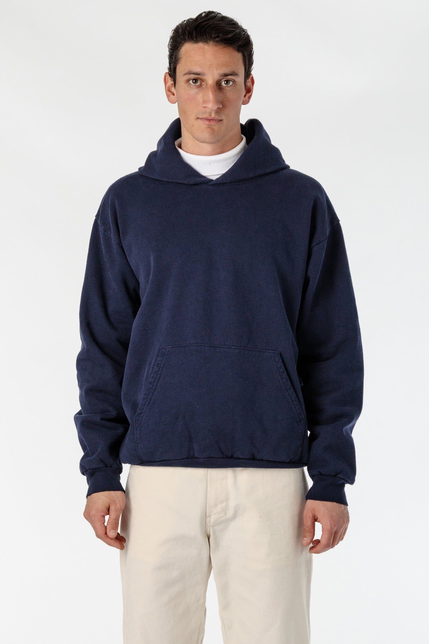 HF09GD - Garment Dye 14oz. Heavy Fleece Hooded Pullover Sweatshirt