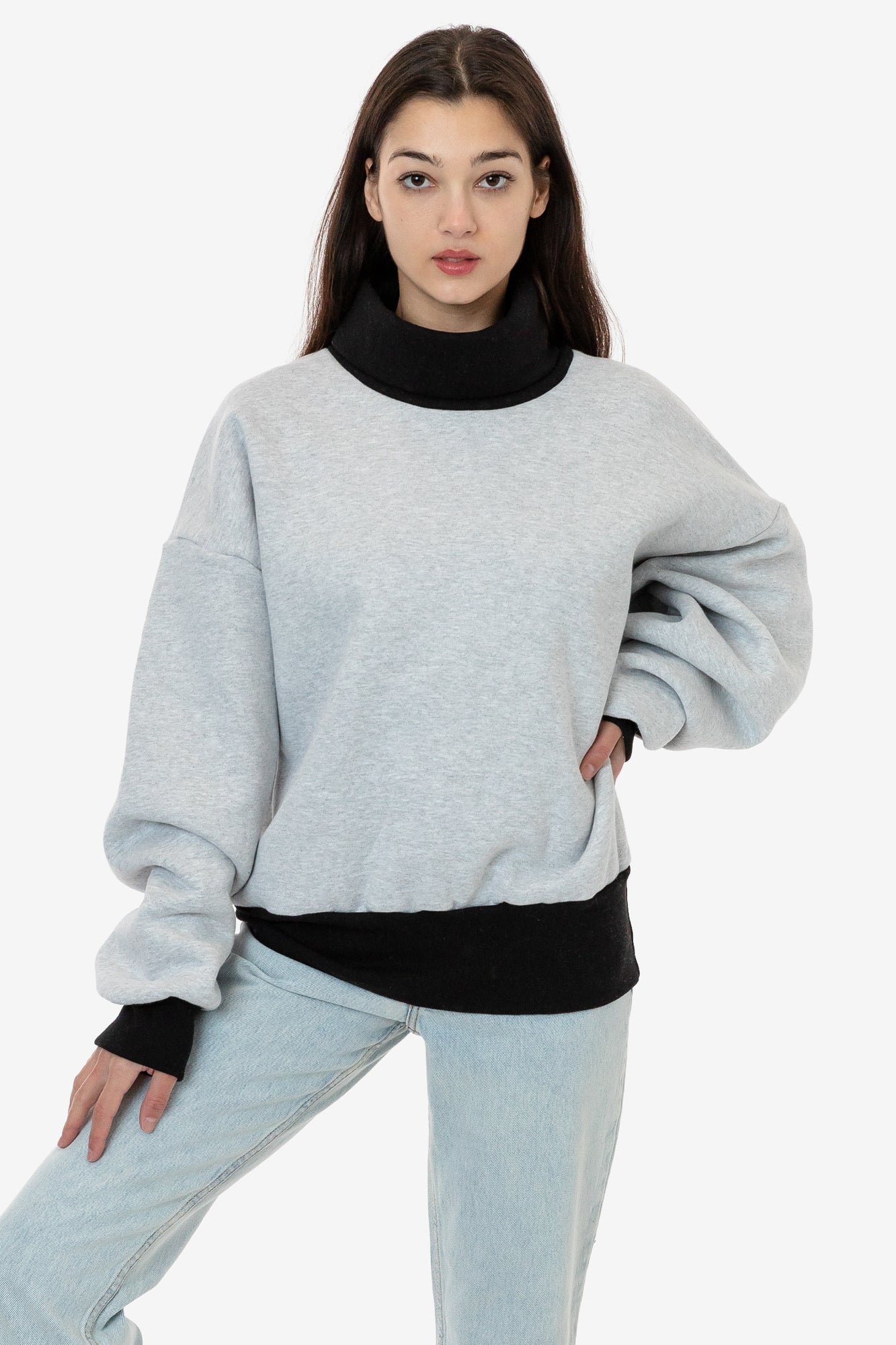 BECLOH Oversized Hoodies Fleece Sweatshirts Long Sleeve Sweaters