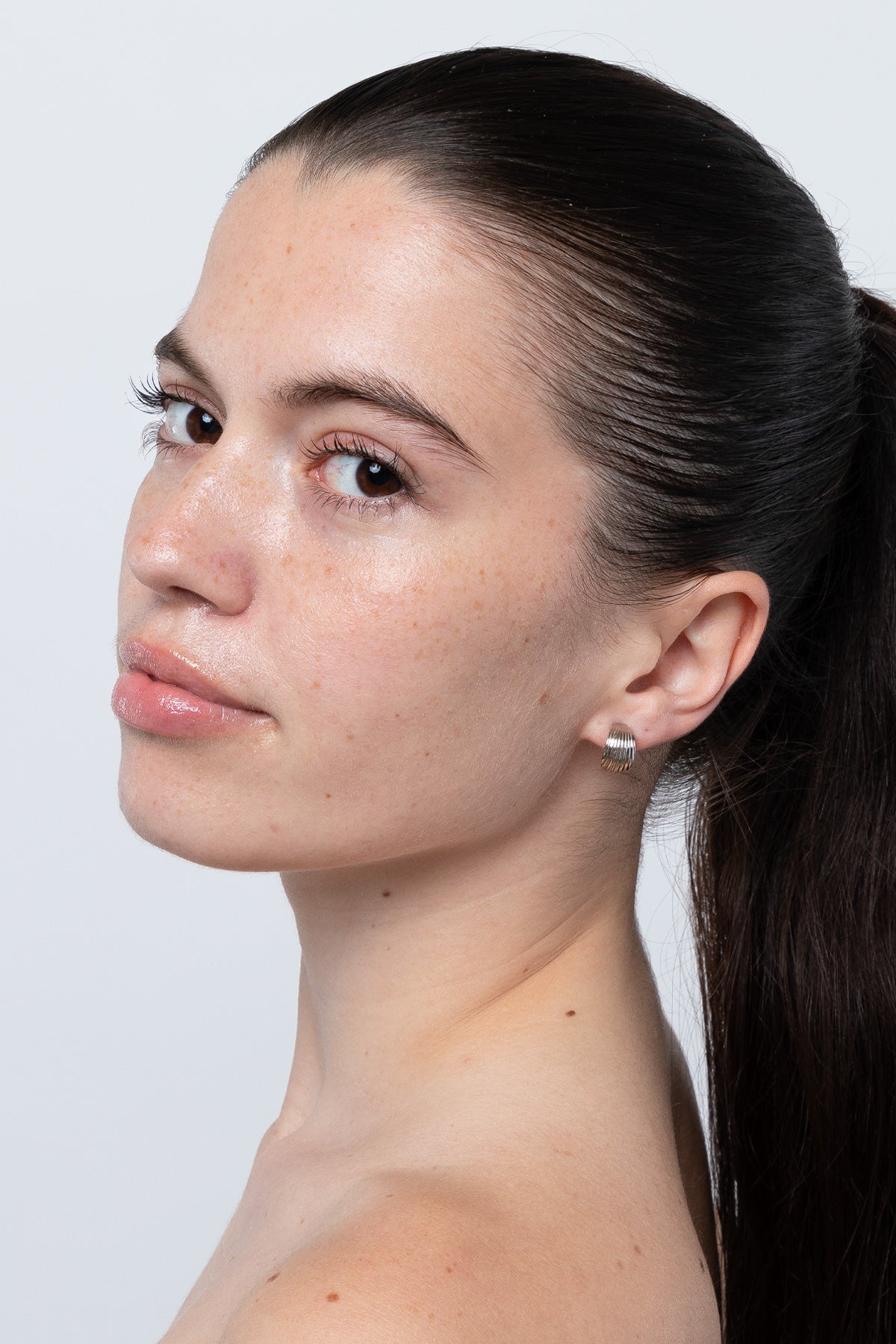 Mini Ridge Pro JWLMR - Mini Ridge Hoop Earrings – Los Angeles Apparel