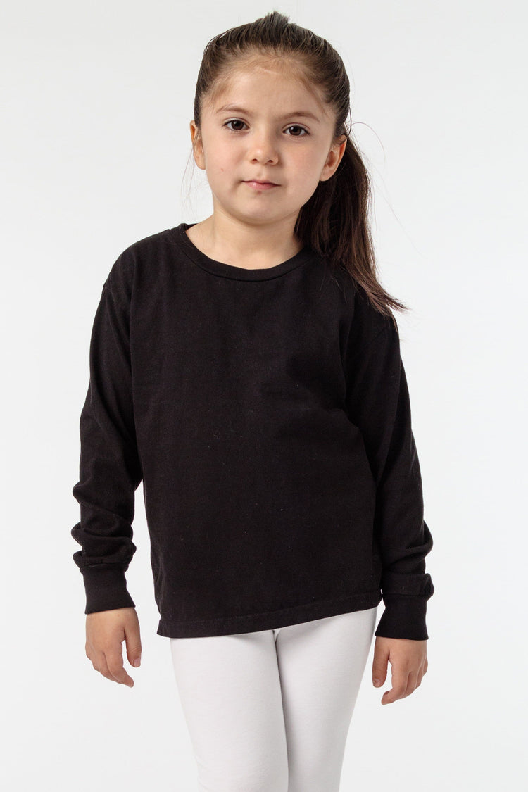 18107GD - Kids Long Sleeve Garment Dye T-Shirt