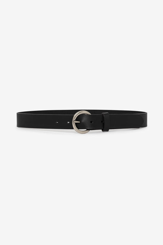 RSALBT03 - Unisex Round Buckle Leather Belt – Los Angeles Apparel