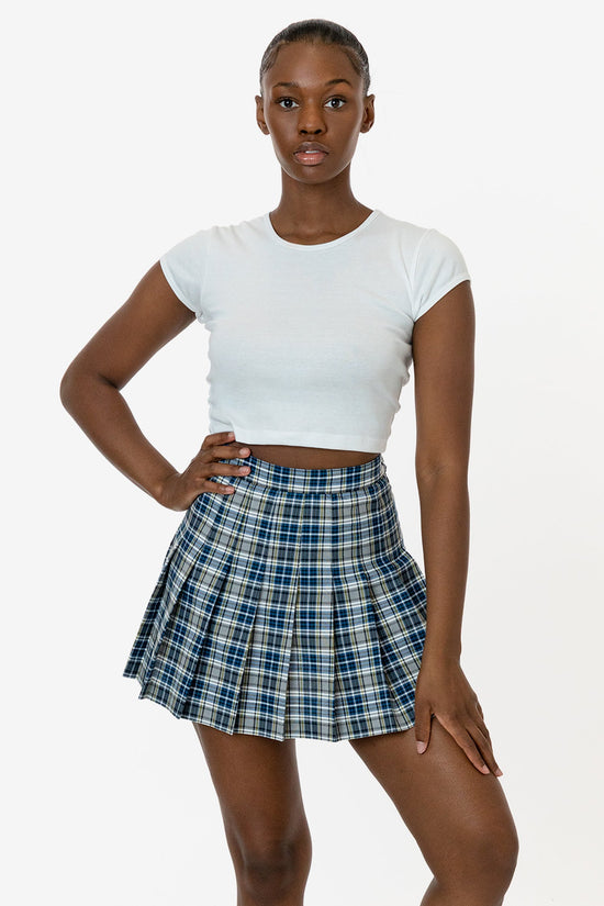 RGB300P - Plaid Tennis Skirt – Los Angeles Apparel