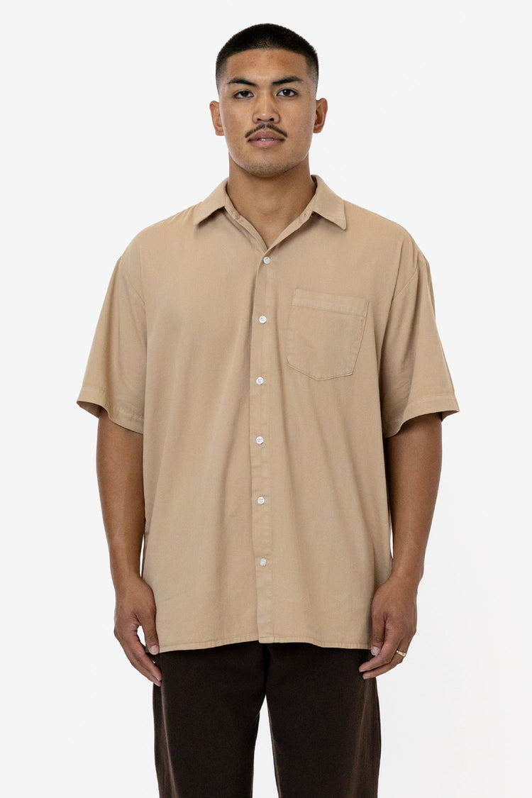 RCT419GD Unisex - Cotton Twill Casual Button Up Shirt