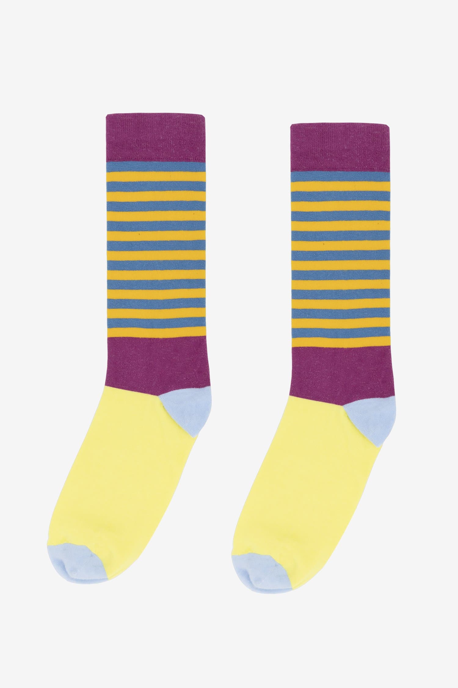 MTSTRSOCK - Multi Stripe Colorblock Sock – Los Angeles Apparel