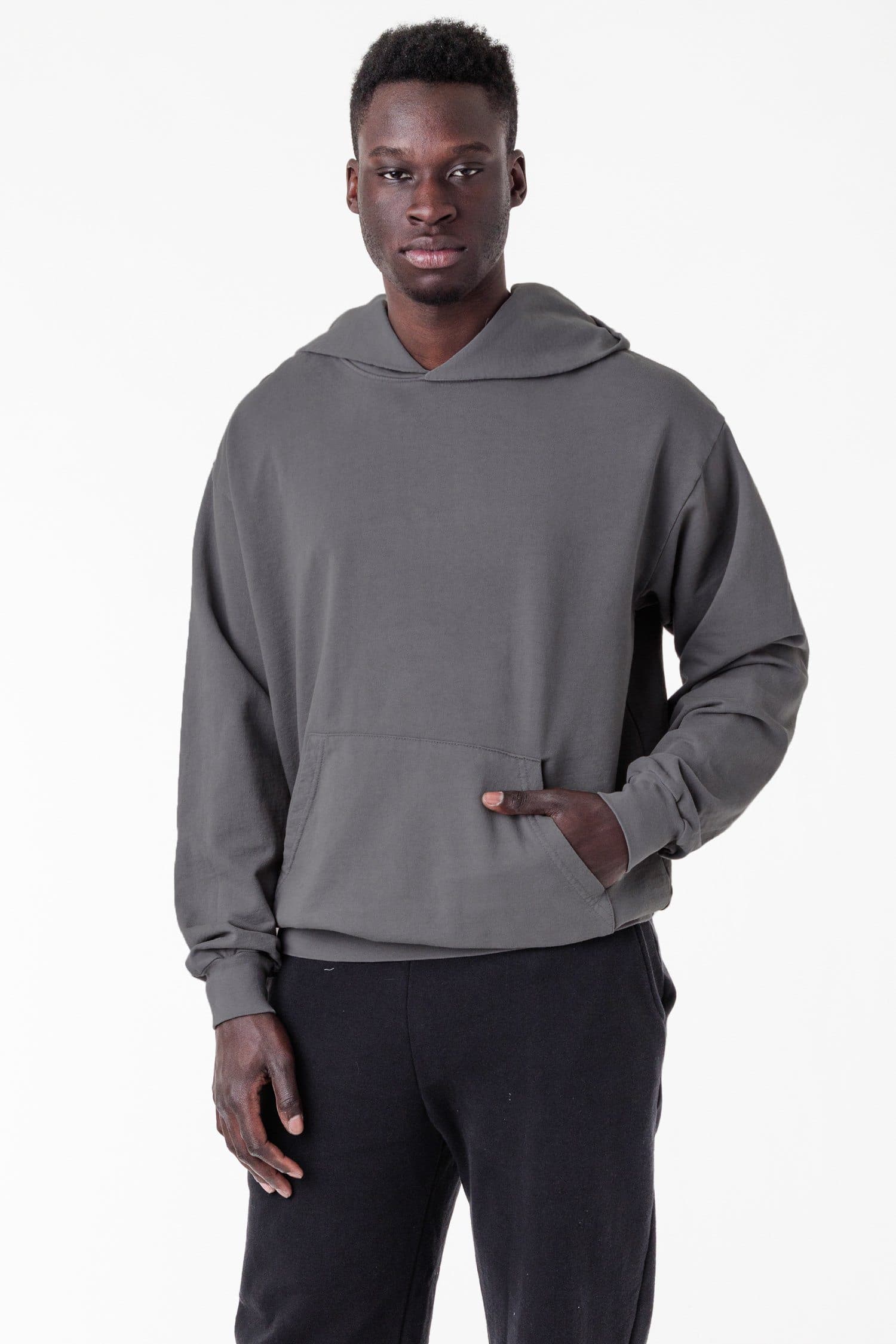 Los Angeles apparel hoodie 2xl grey