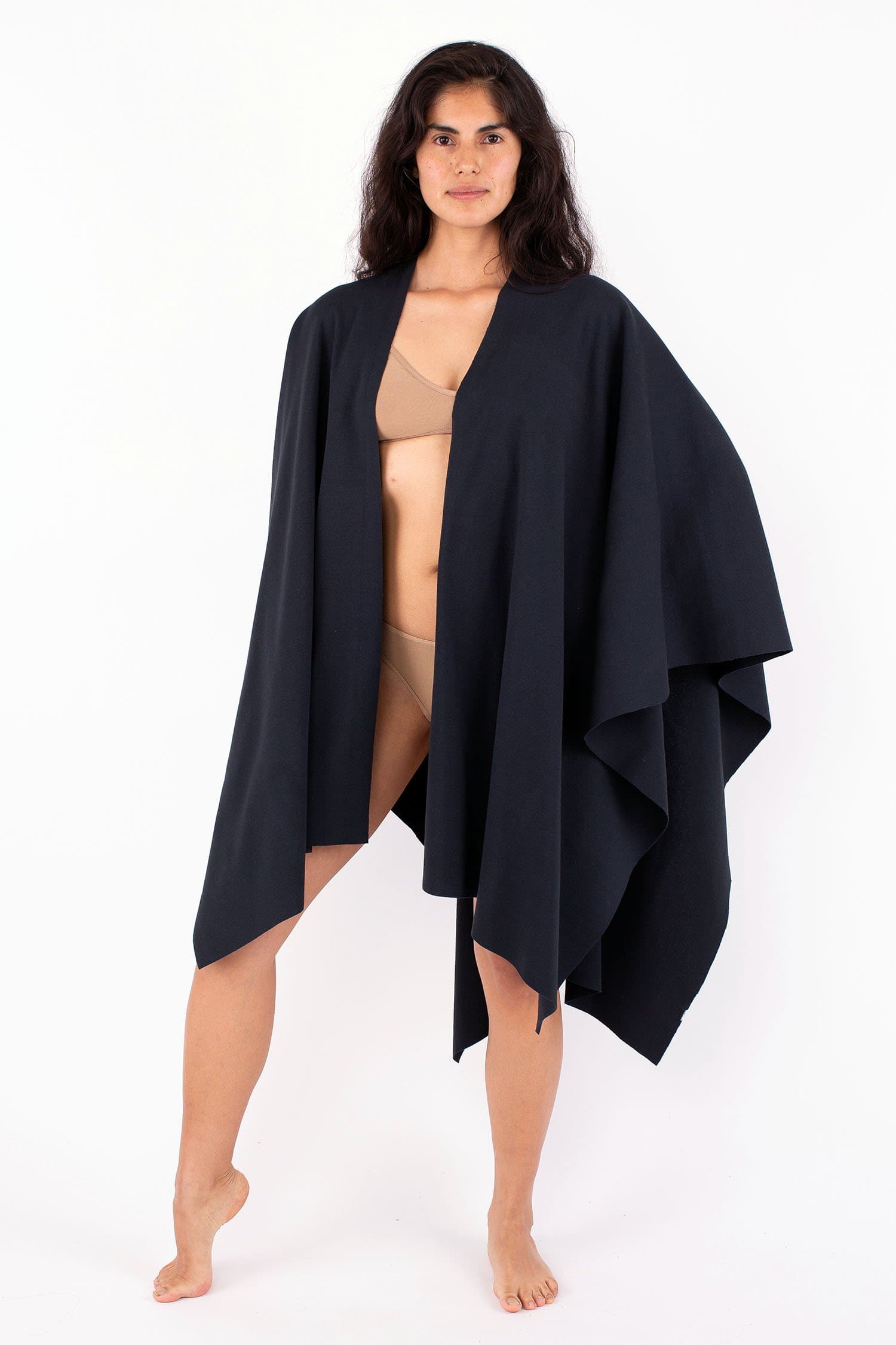 RHFR399GD - Heavy Cotton Rib Poncho – Los Angeles Apparel