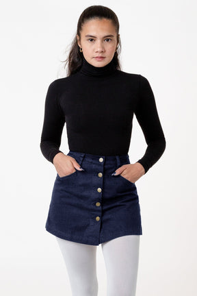 RCT380 - Cotton Twill Button-Front Skort – Los Angeles Apparel