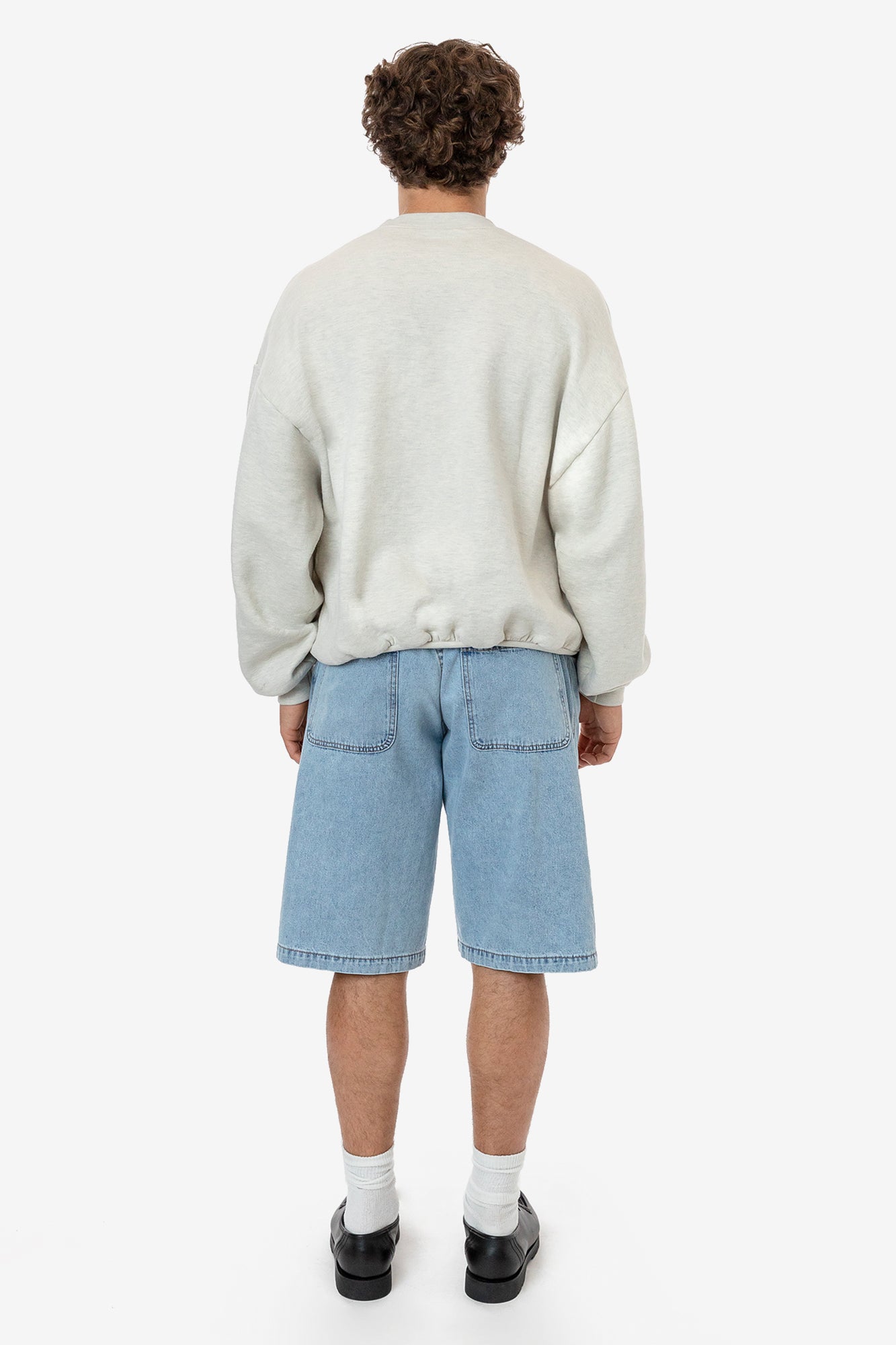 Los Angeles Apparel Men's Baggy Denim Shorts
