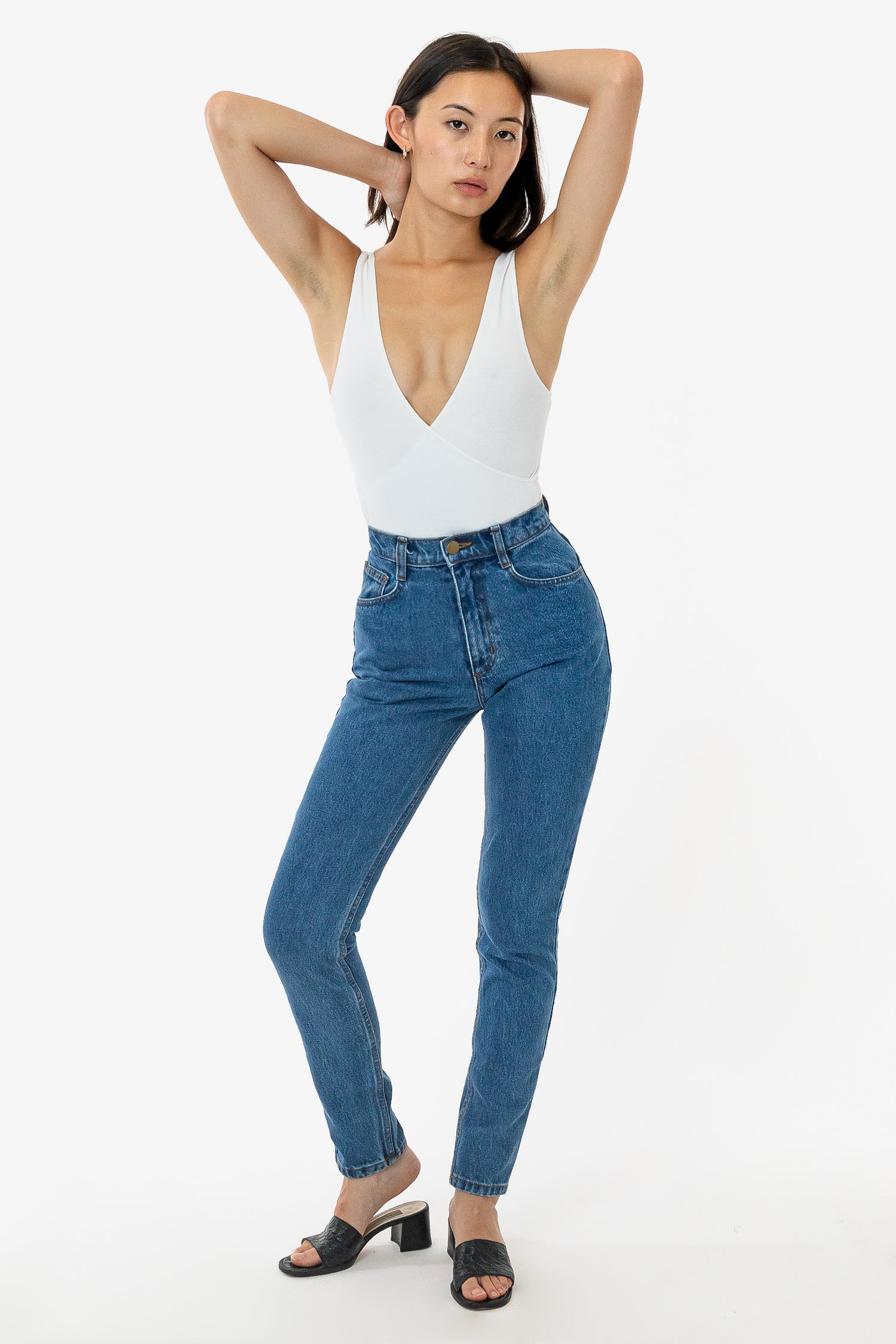 RDNW701 High Waisted Tapered Jean - Main Image