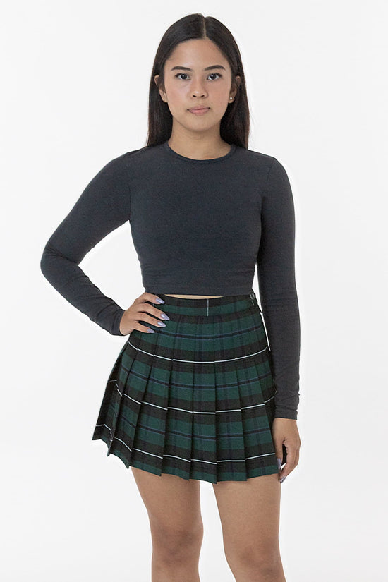 RGB300P - Plaid Tennis Skirt – Los Angeles Apparel