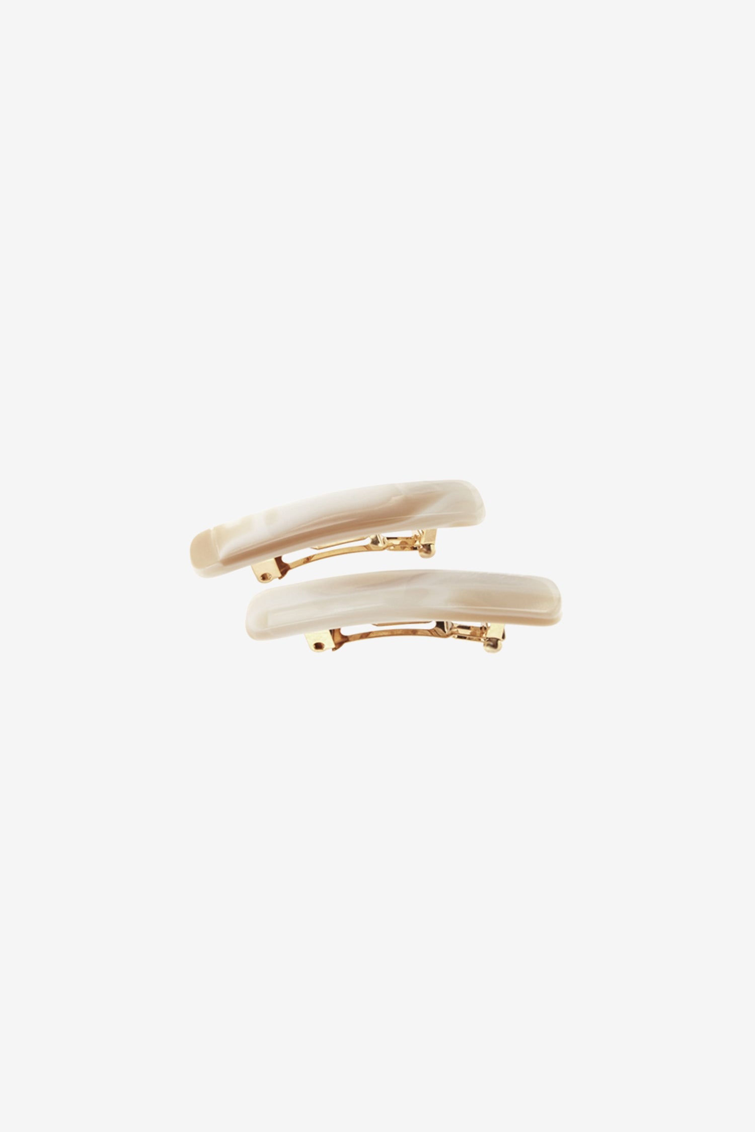 Barettes Mini RHAC033 - 2 Mini Rectangle Barrettes – Los Angeles Apparel