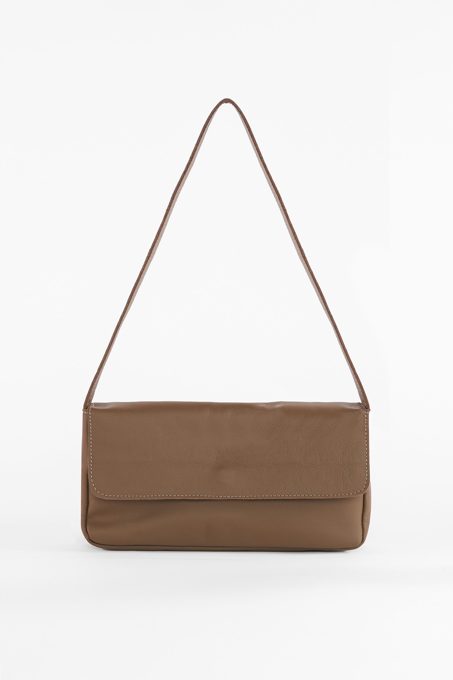 RLH3431 Classic Leather Shoulder Bag Los Angeles Apparel