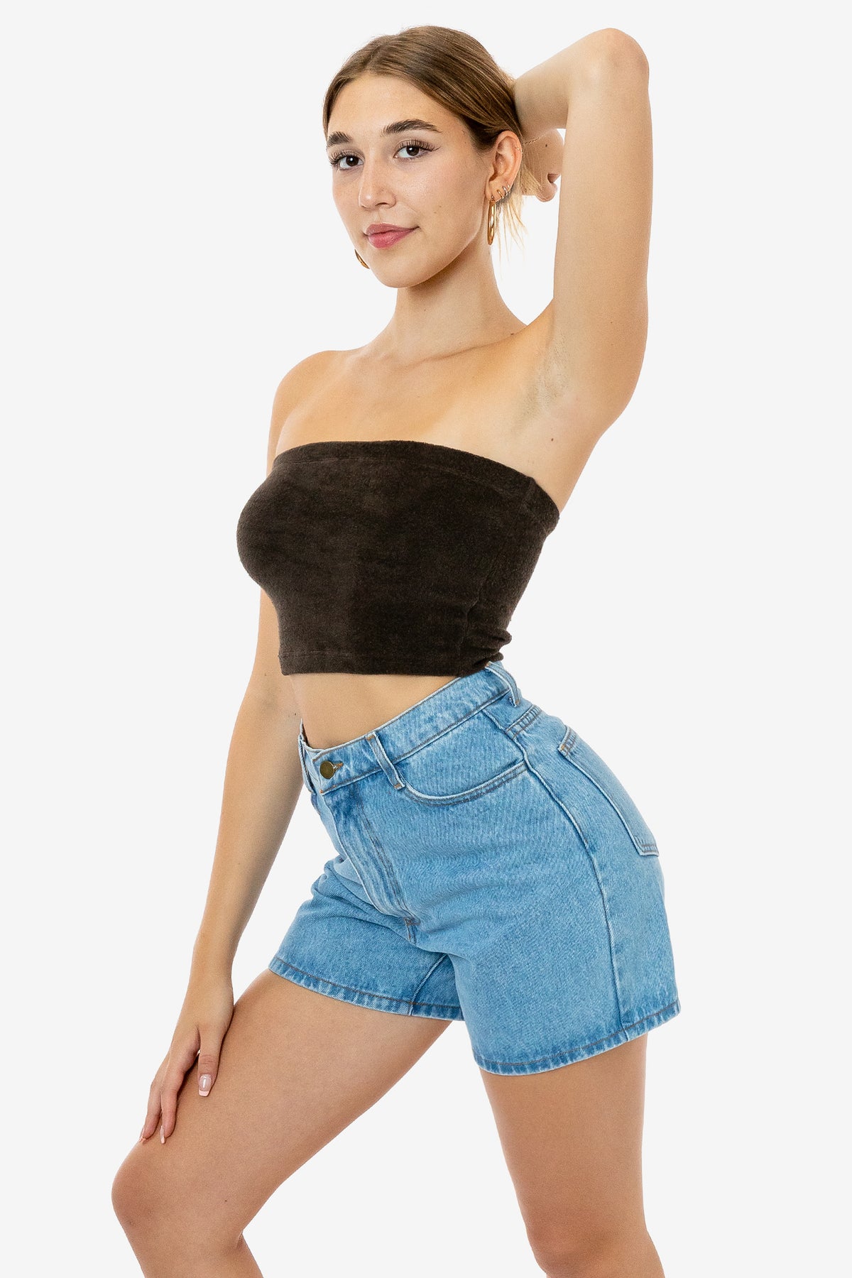 RLT3293 - Loop Terry Tube Top – Los Angeles Apparel