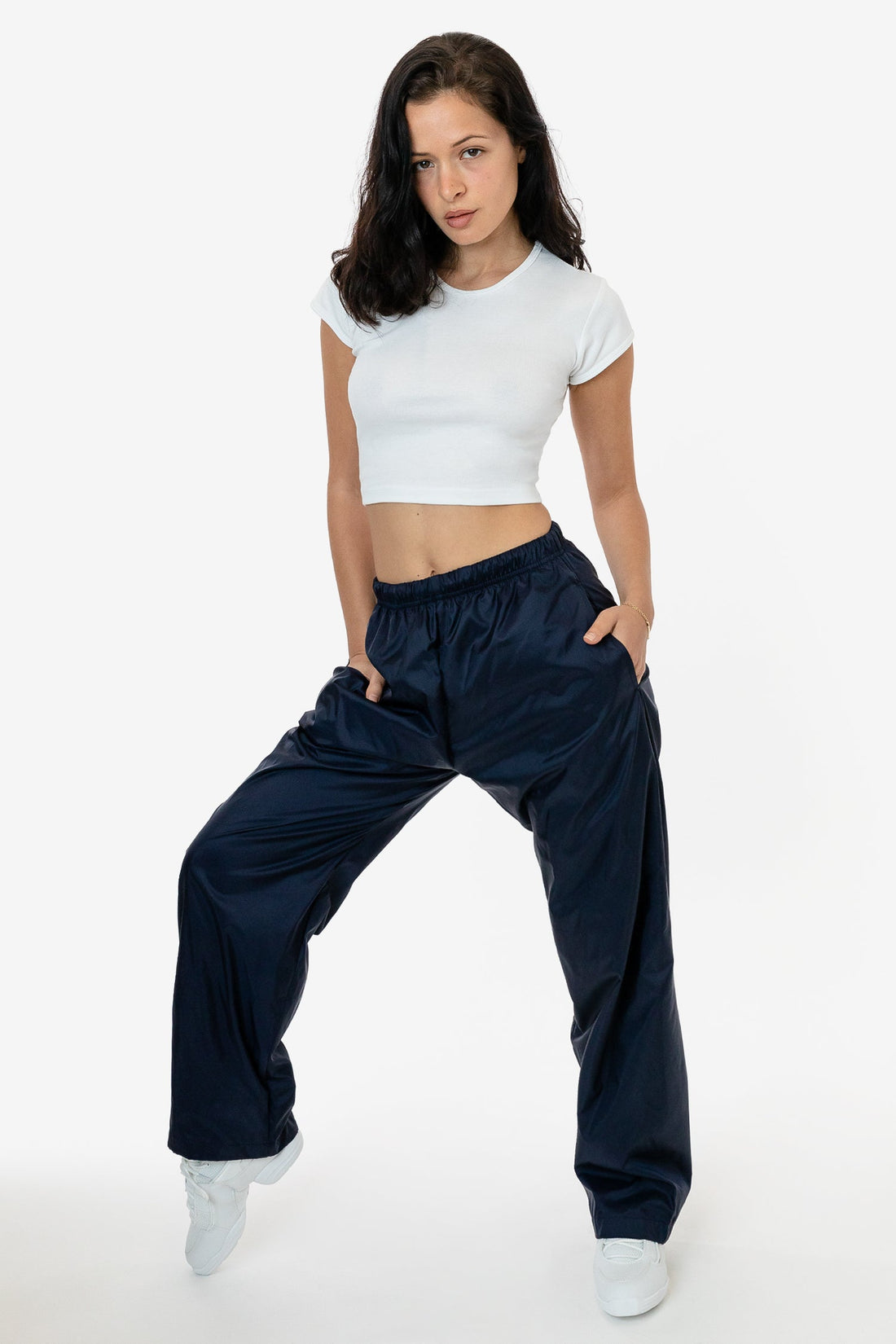 RNF405 Unisex - Nylon Taffeta Lined Track Pant – Los Angeles Apparel