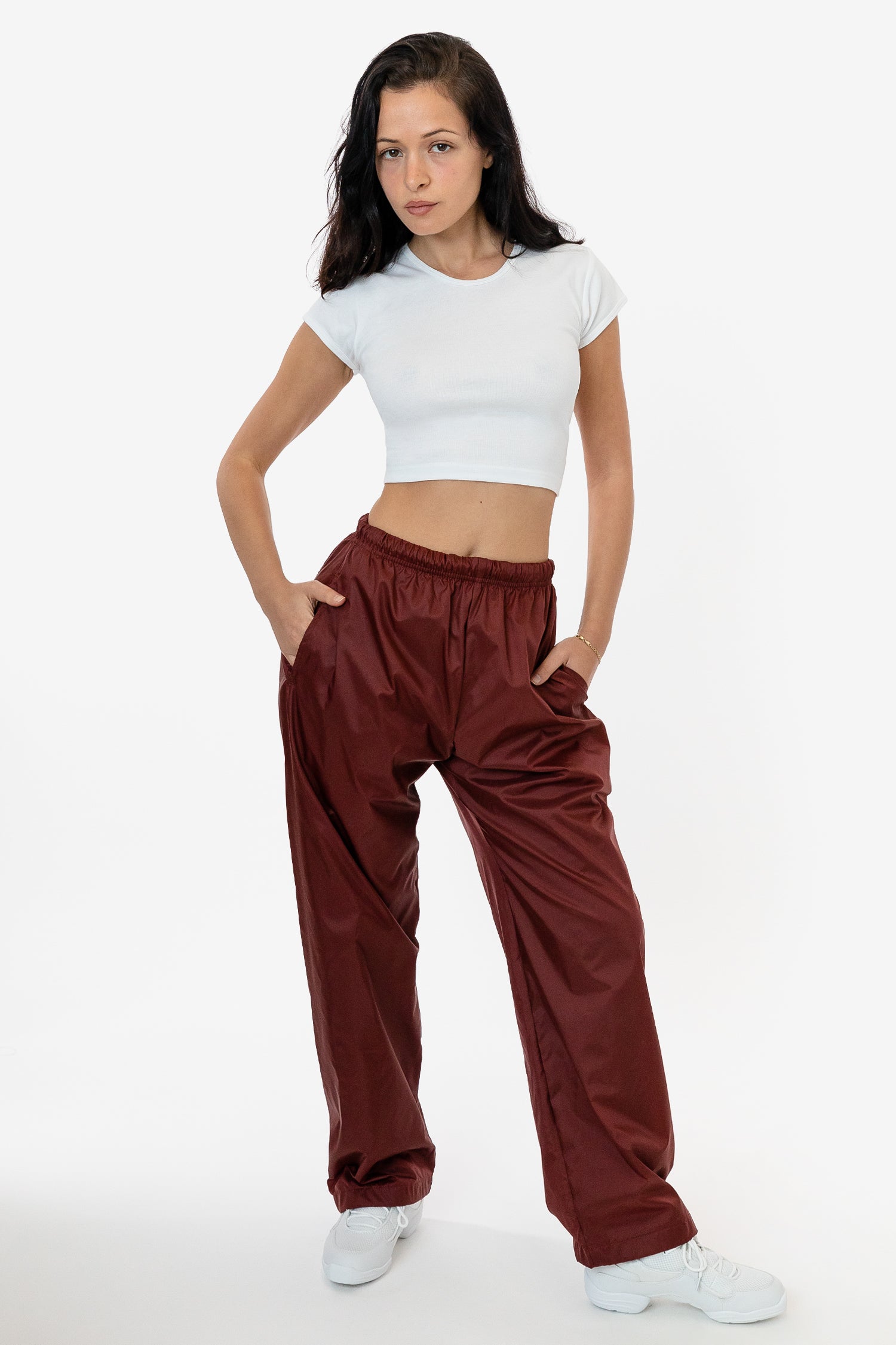 Everyday Transitional Maternity Smocked Linen Pant