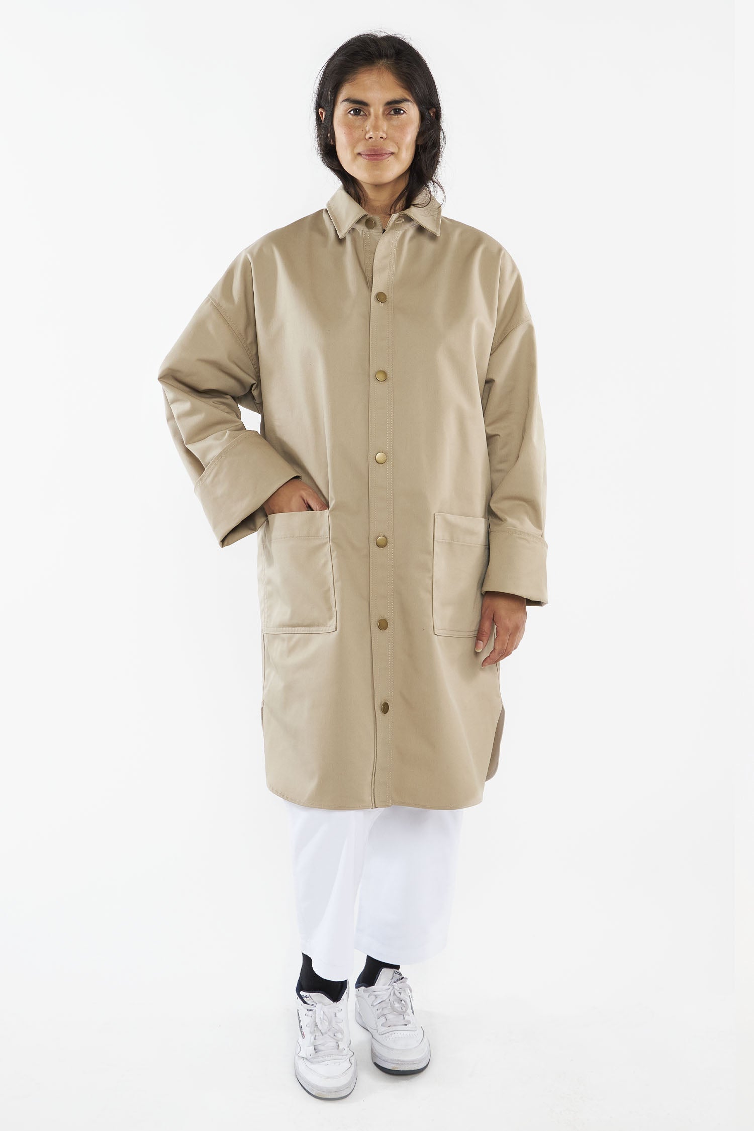 Khaki on sale lab coat