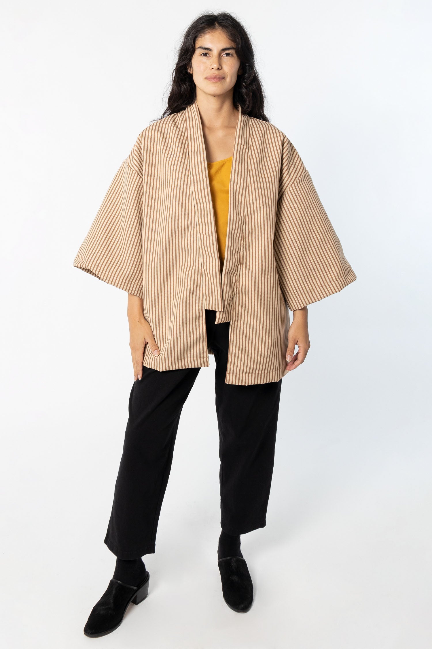 RUPH01 - Jacquard Kimono Jacket – Los Angeles Apparel