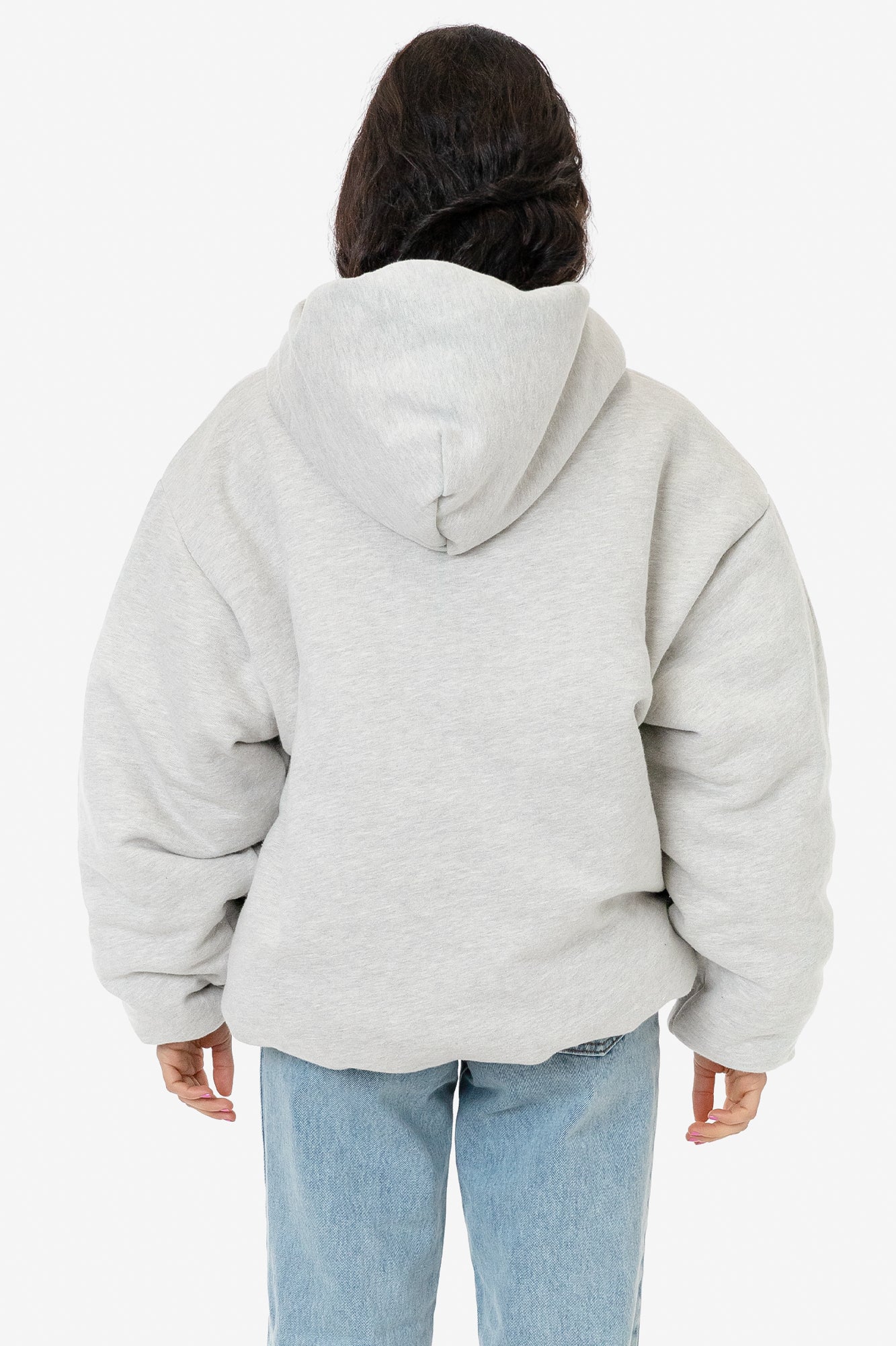 SF4249 Mix - Scour Fleece Puffy Half-Zip Hoodie