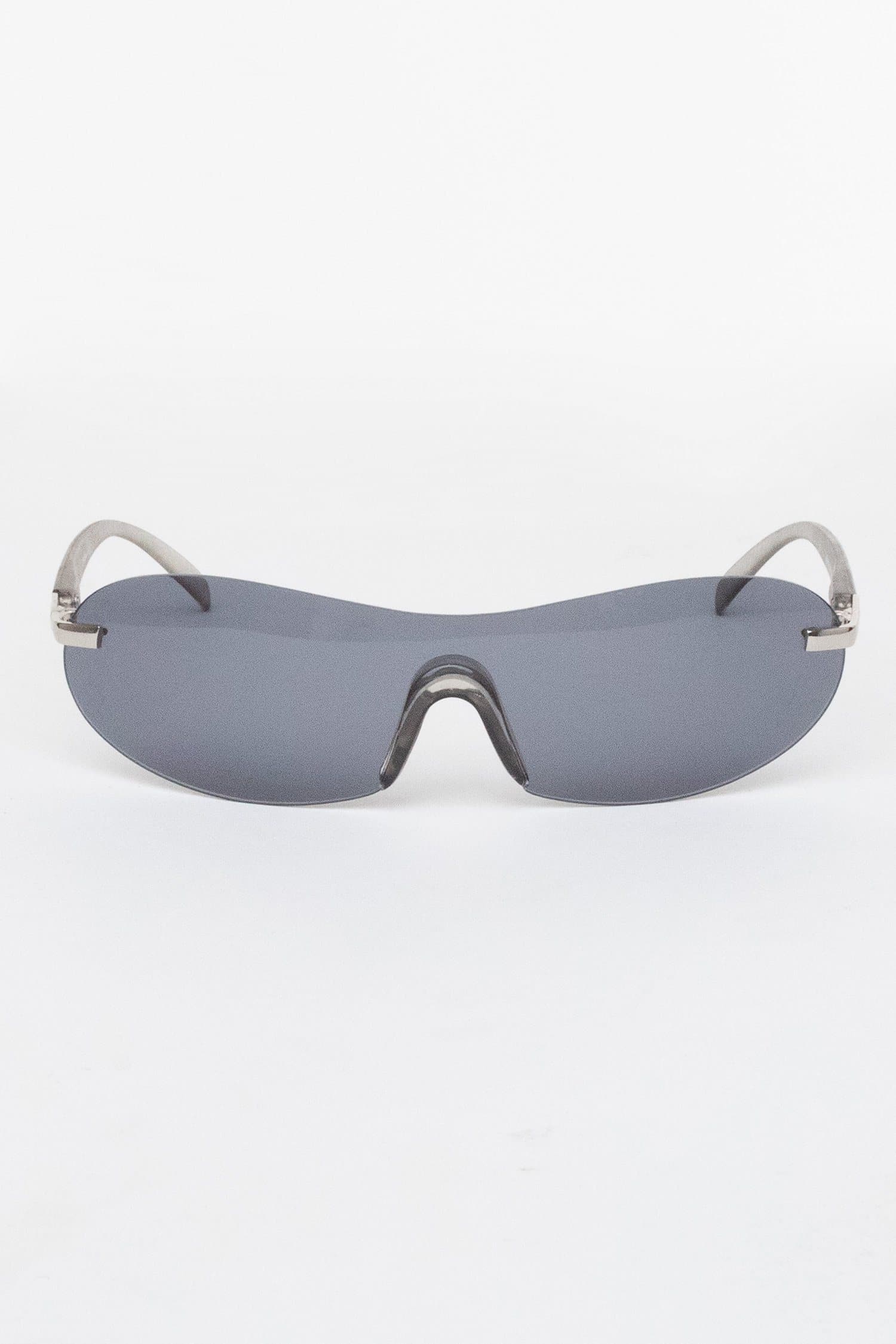 *New*Vintage Inspired Sunglasses unisex OS RIMLESS SHIELD SUNGLASSES PLAYBOY 4674 - Designer Vintage Sunglasses main image 4