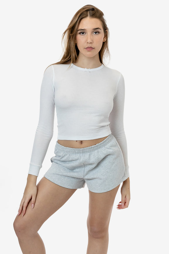 T3007 - Baby Thermal L/S Top – Los Angeles Apparel