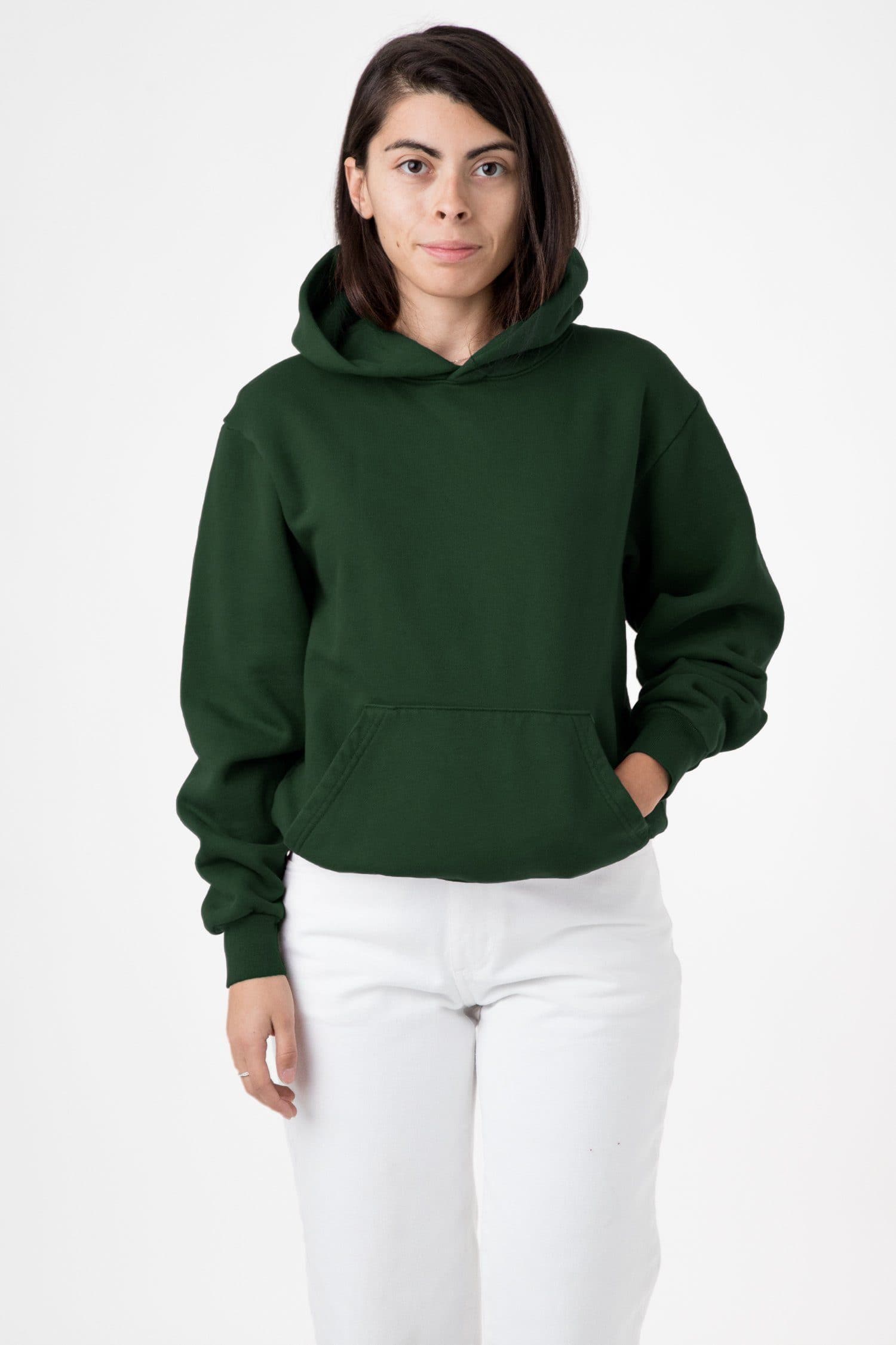 HF09GD Unisex - Garment Dye 14oz. Heavy Fleece Hooded Pullover Sweatshirt