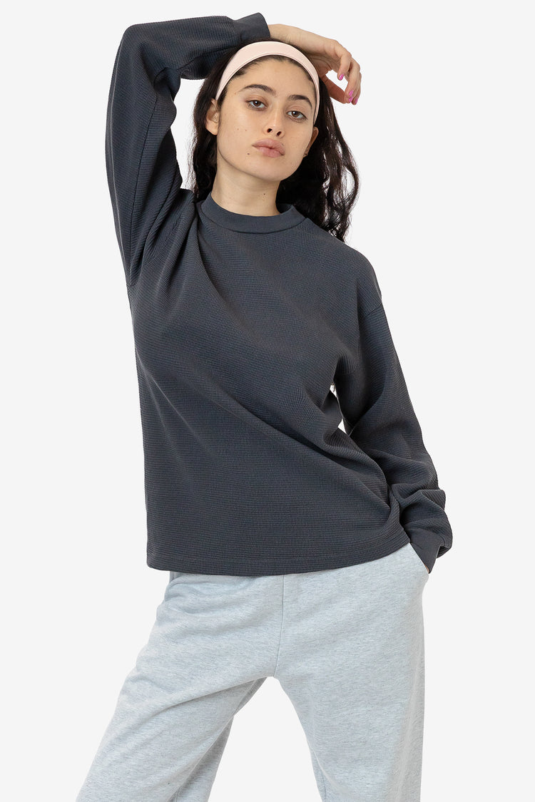 Stand Out Long-Sleeve Thermal with Hoodie - Burnt Brick - Body Glove
