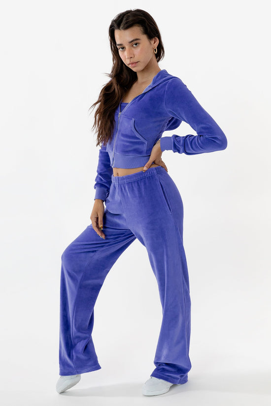 VLR315GD - Garment Dye Velour Lounge Pant – Los Angeles Apparel