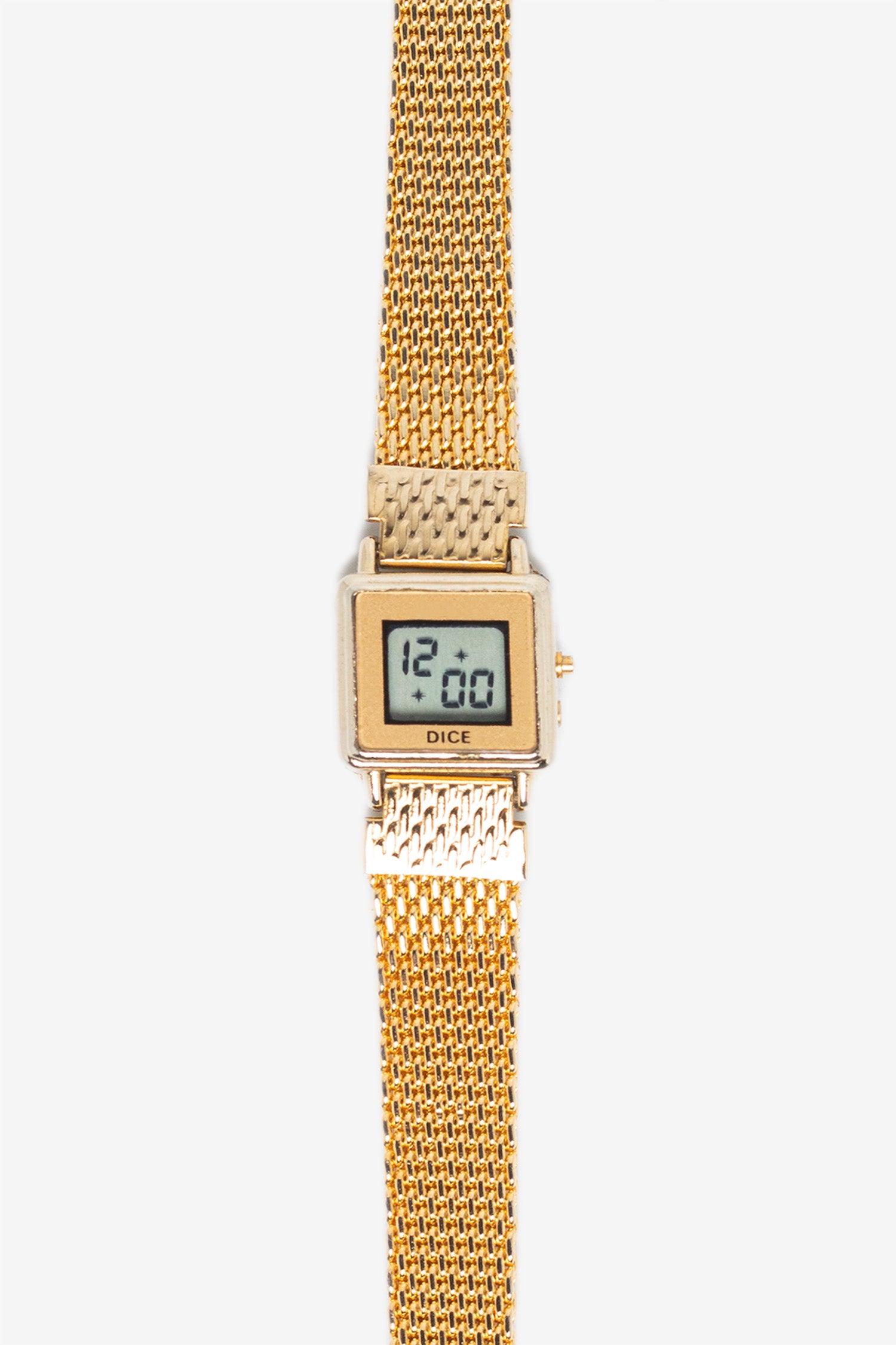 Ladies gold digital watch online