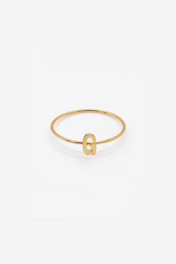 ALPHRNG - Alphabet Ring – Los Angeles Apparel