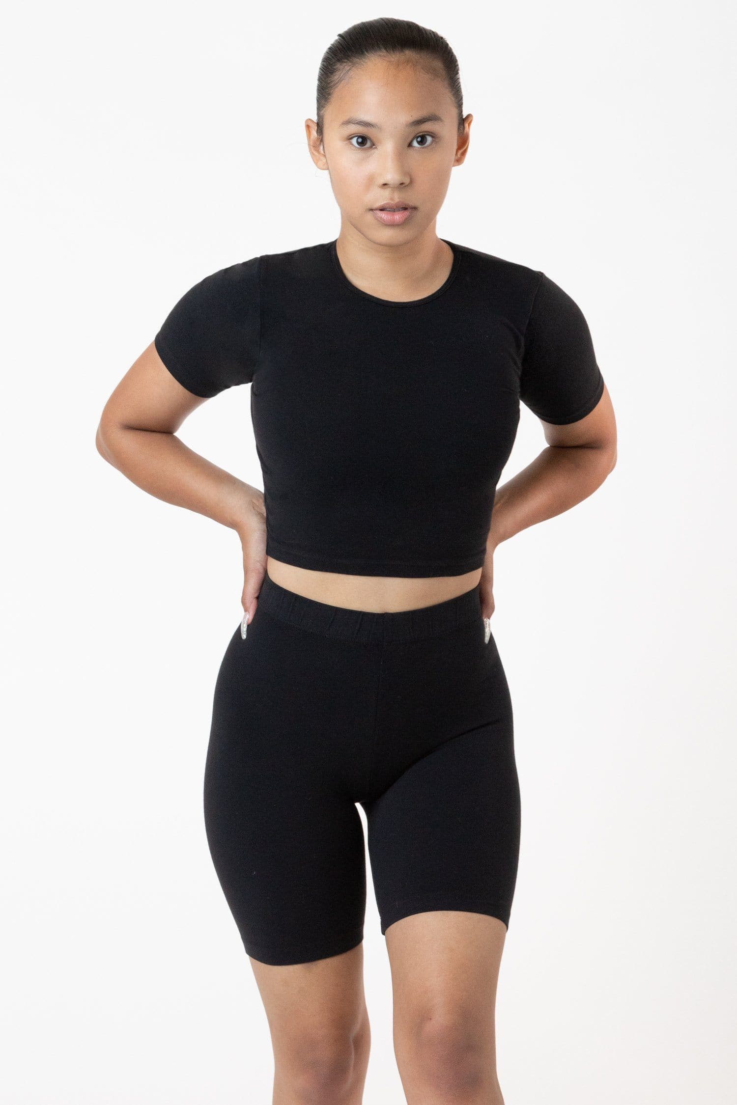 Wholesale High Compression 3 Piece Seamless Long Sleeve Crop Top