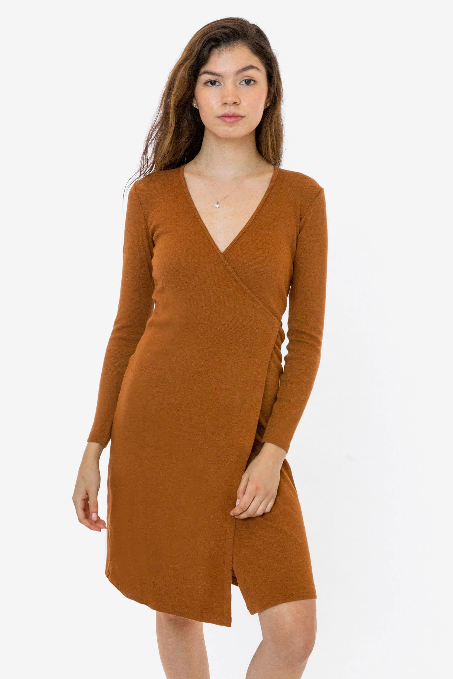 American apparel wrap outlet dress