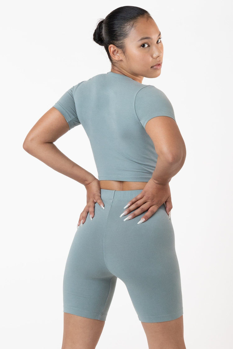 8319GD - Garment Dye Yoga Shorts – Los Angeles Apparel