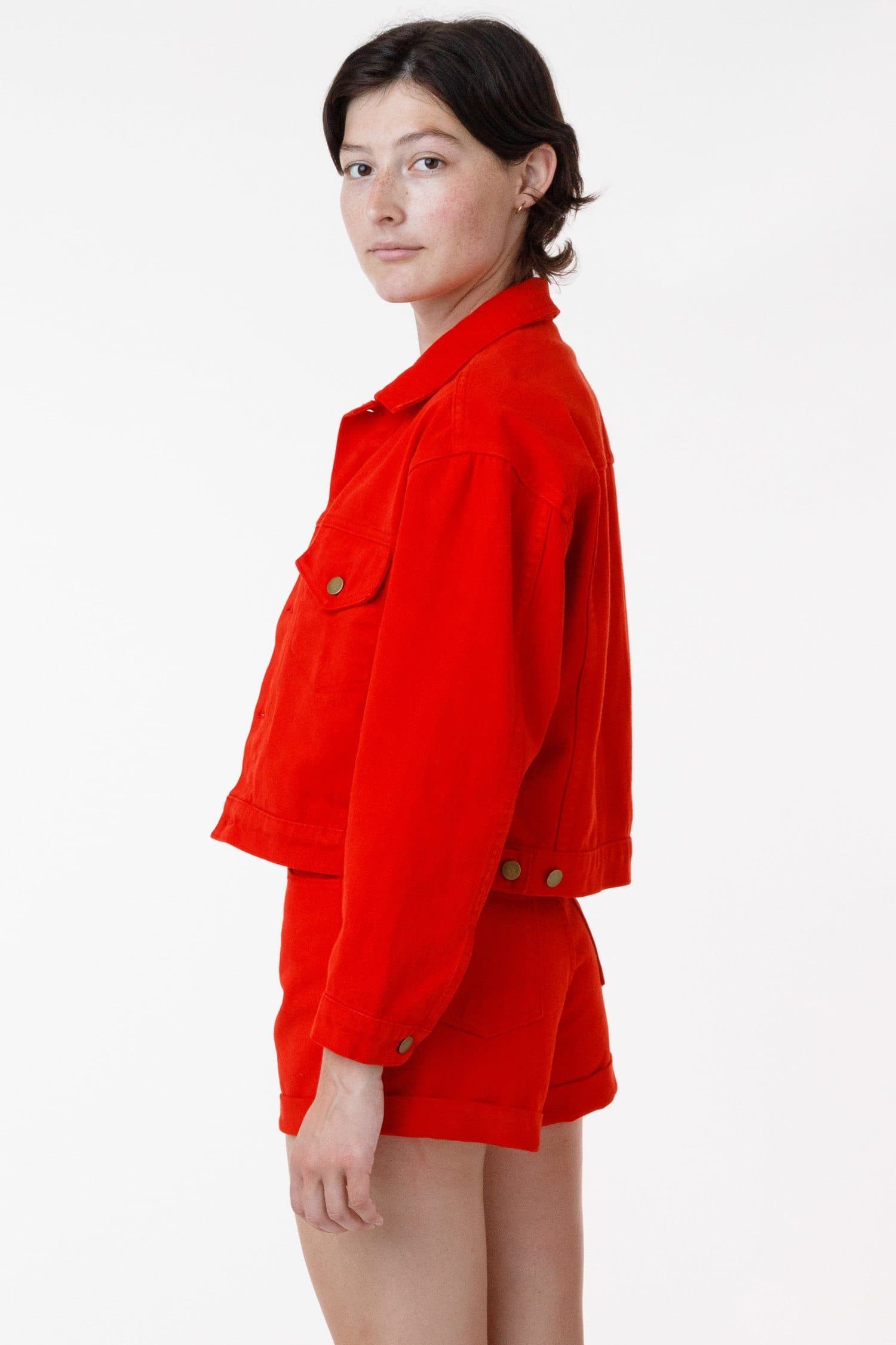 Red corduroy jacket on sale topshop