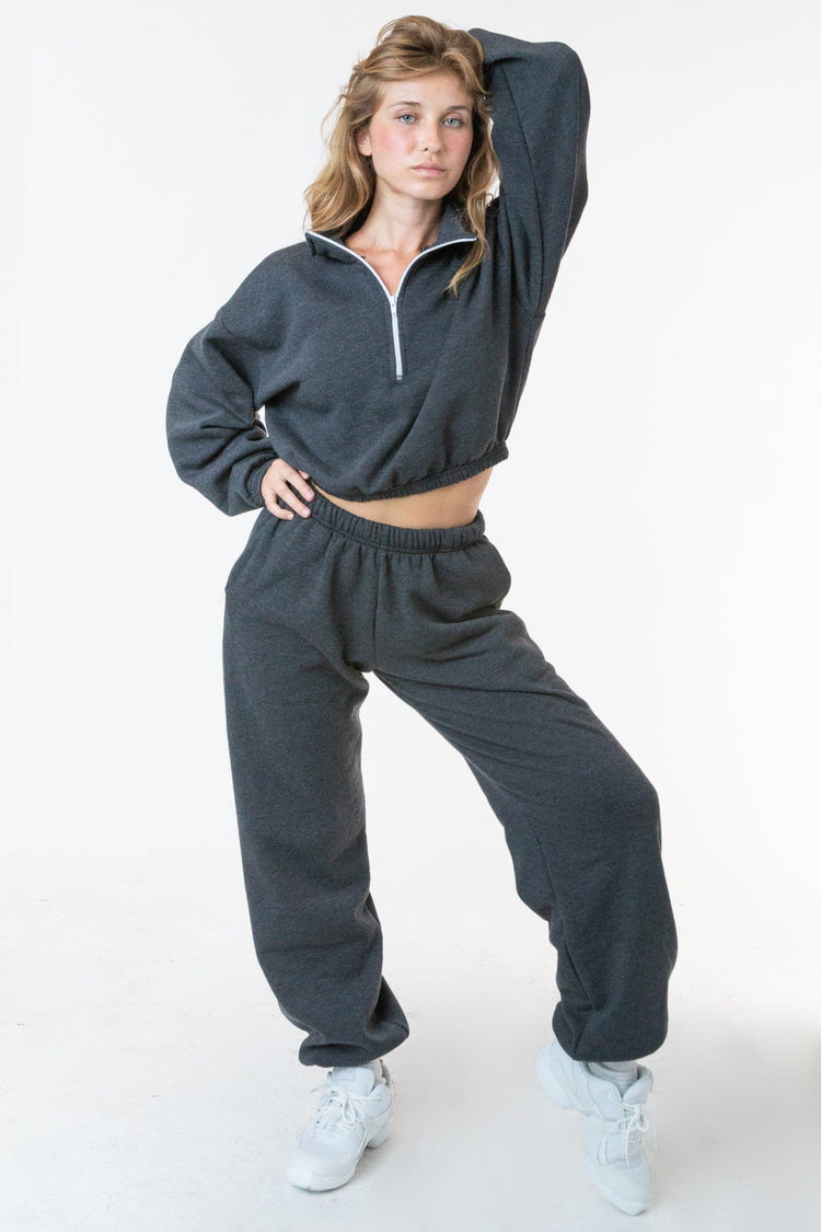 Women's Tall WKND SLIM High-Waisted Sweatpants in Heather Cloud White -  ShopperBoard