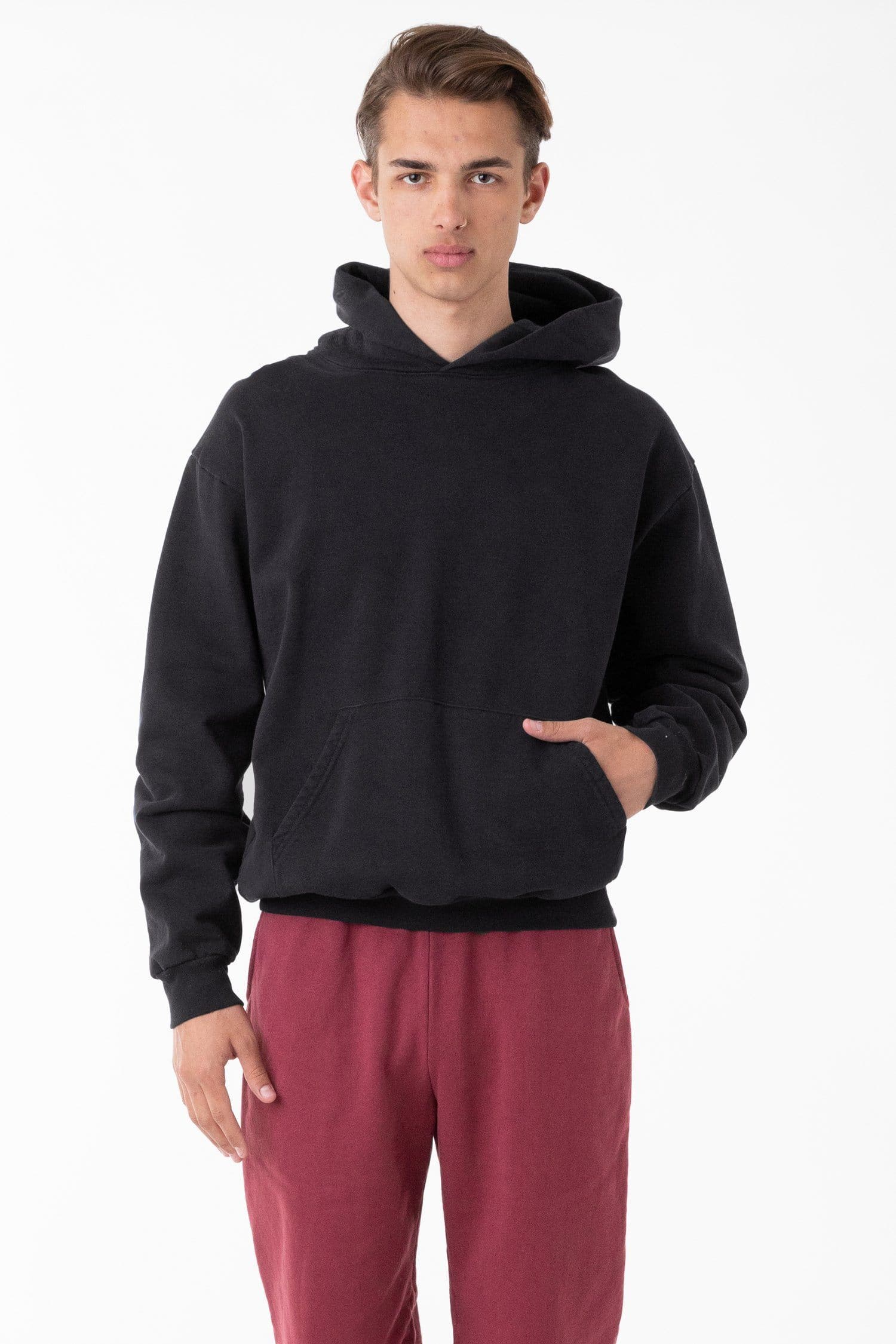 LOS ANGELES APPAREL´LA APPAREL 14oz. Heavy Fleece Hooded Pullover Sweats