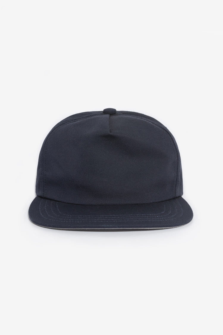 Los Angeles Apparel | Poly Cotton Twill 5 Panel Hat in Black