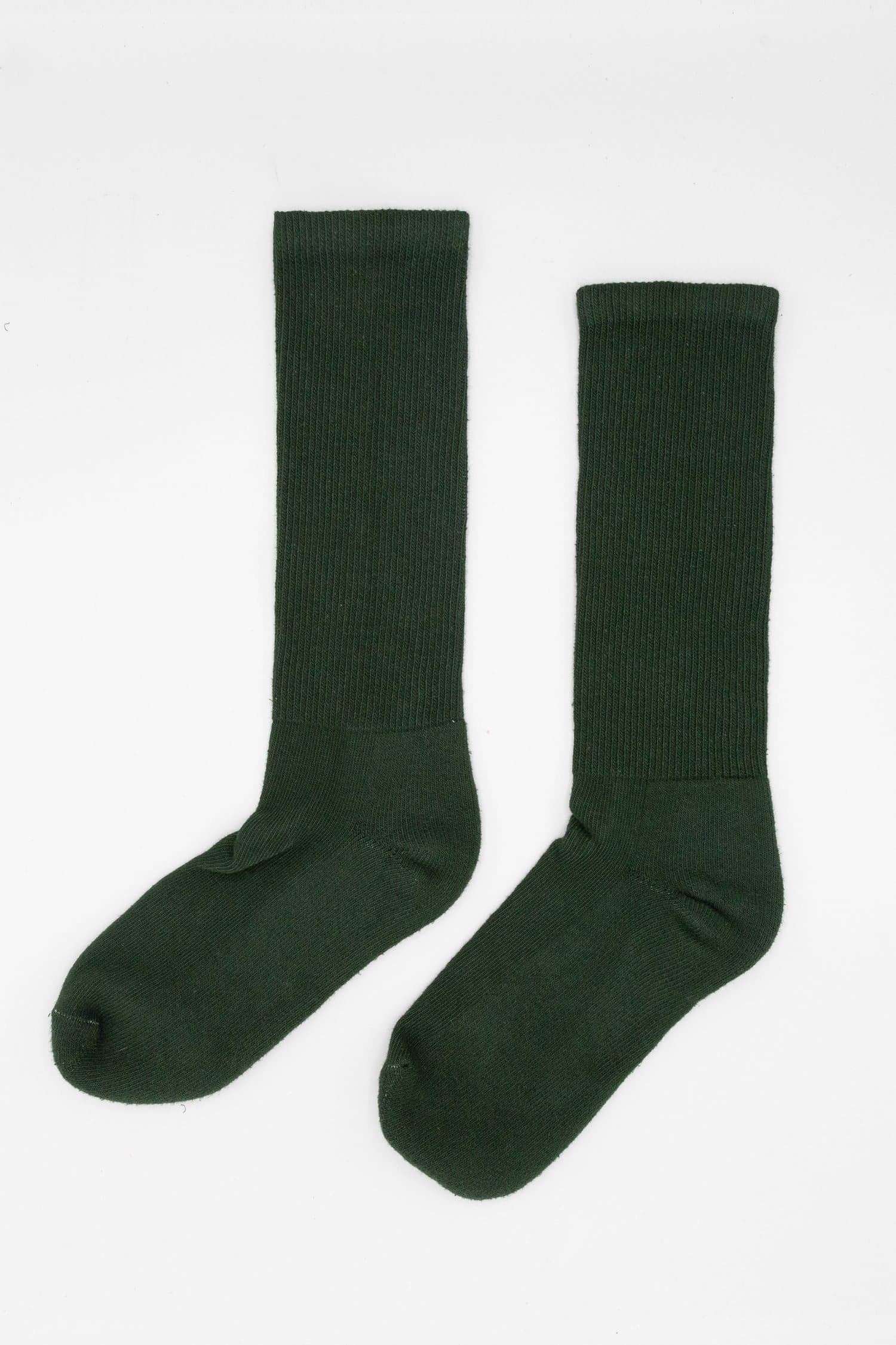Socks La Valencio LVPum Dark Green - Epplejeck
