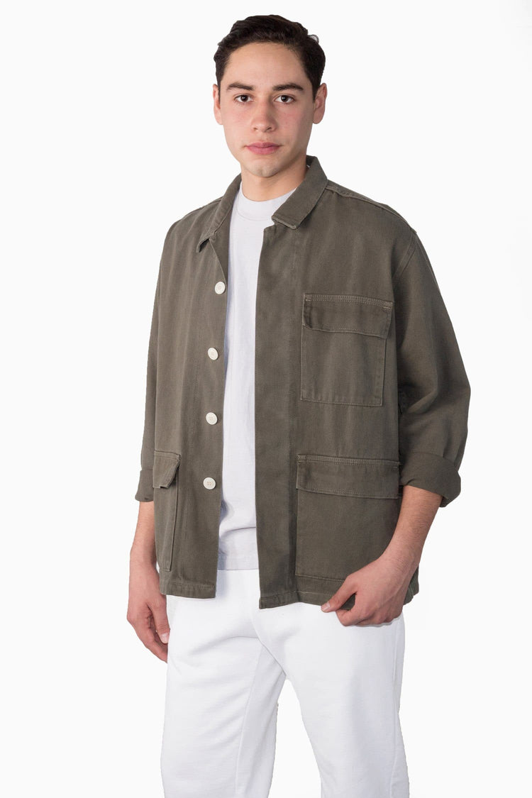RCT400GD - 12 Oz. Cotton Twill Military Jacket – Los Angeles Apparel