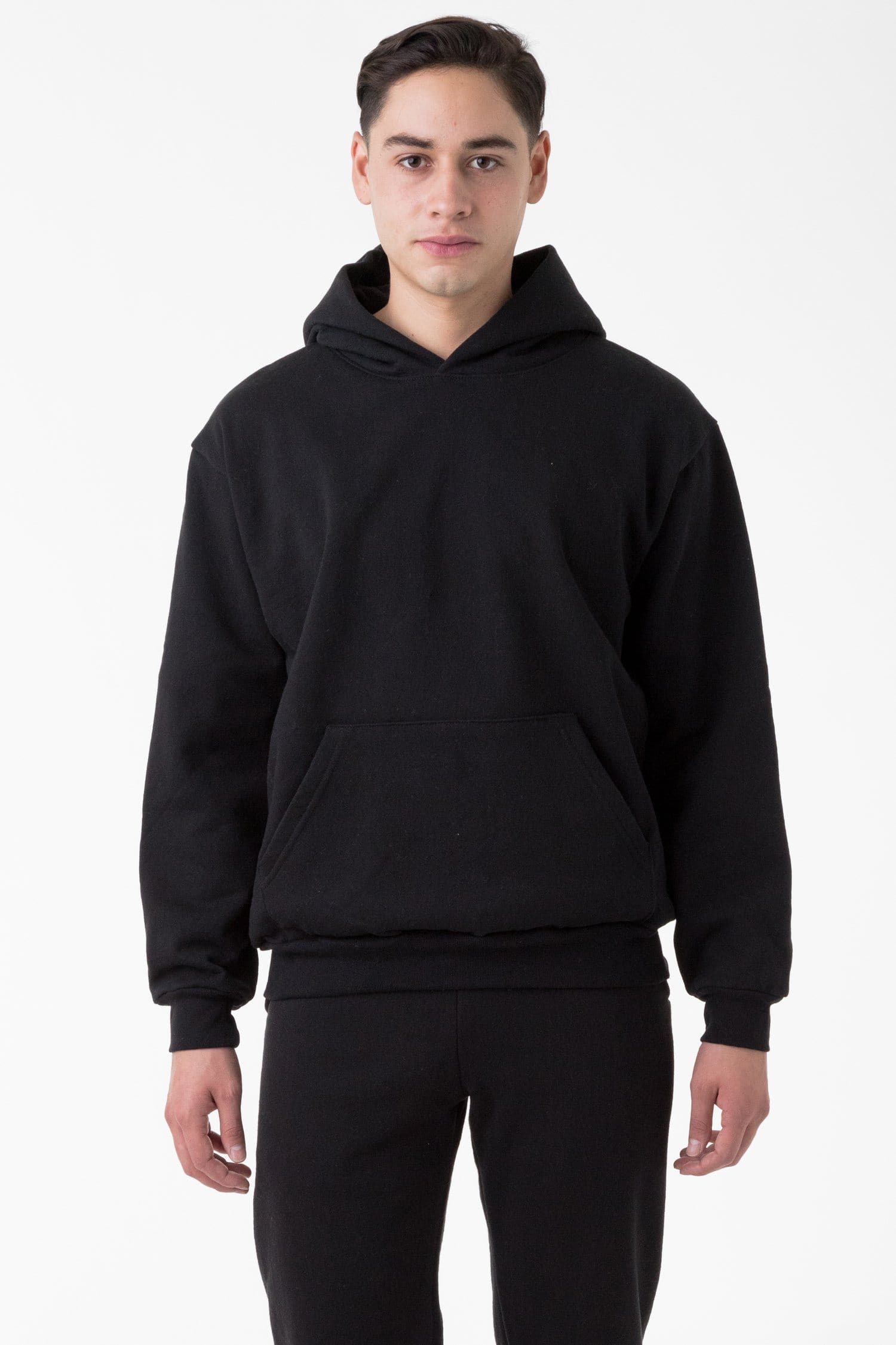 HF-09 - 14oz. Heavy Fleece Hooded Pullover Sweatshirt