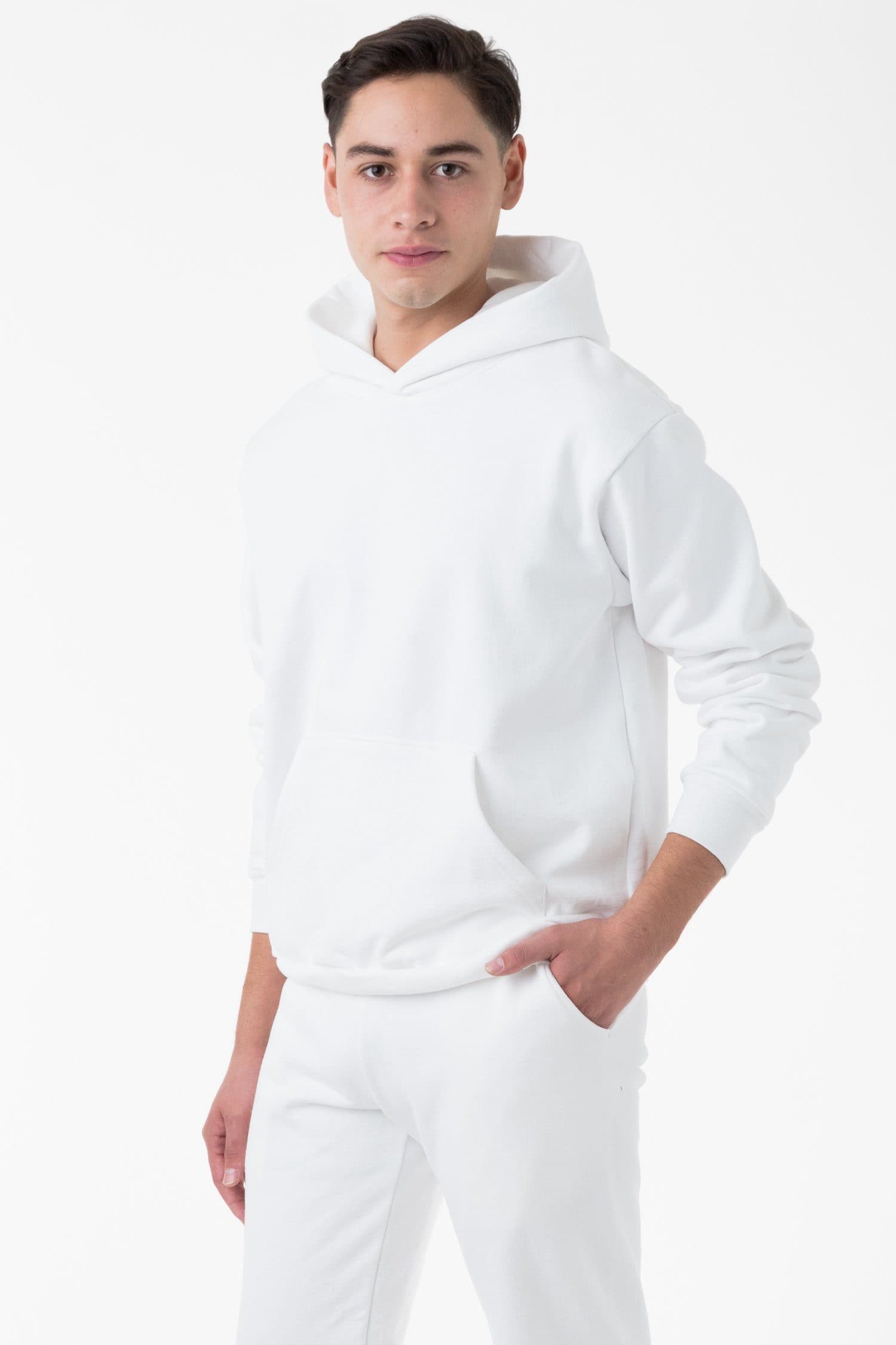 HF-09 - 14oz. Heavy Fleece Hooded Pullover Sweatshirt