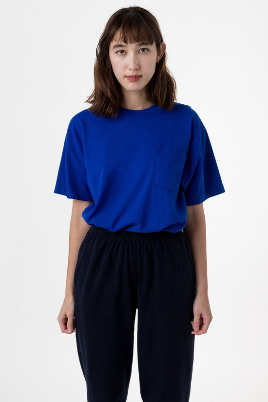 1809GD Unisex - Short Sleeve Garment Dye Pocket T-Shirt – Los Angeles ...