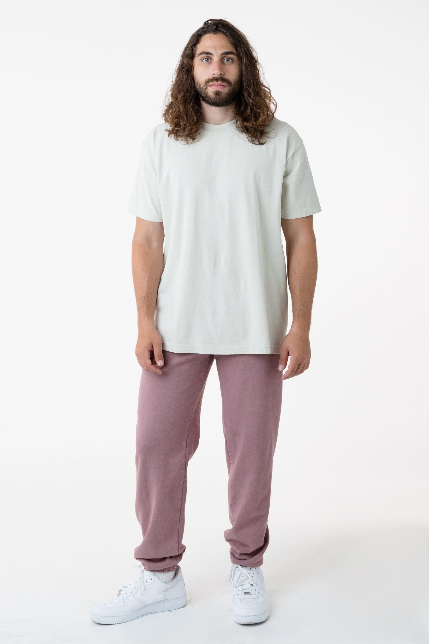 Los Angeles Apparel | Garment Dye Heavy Fleece Sweatpant for Men in Dijon, Size 2XL