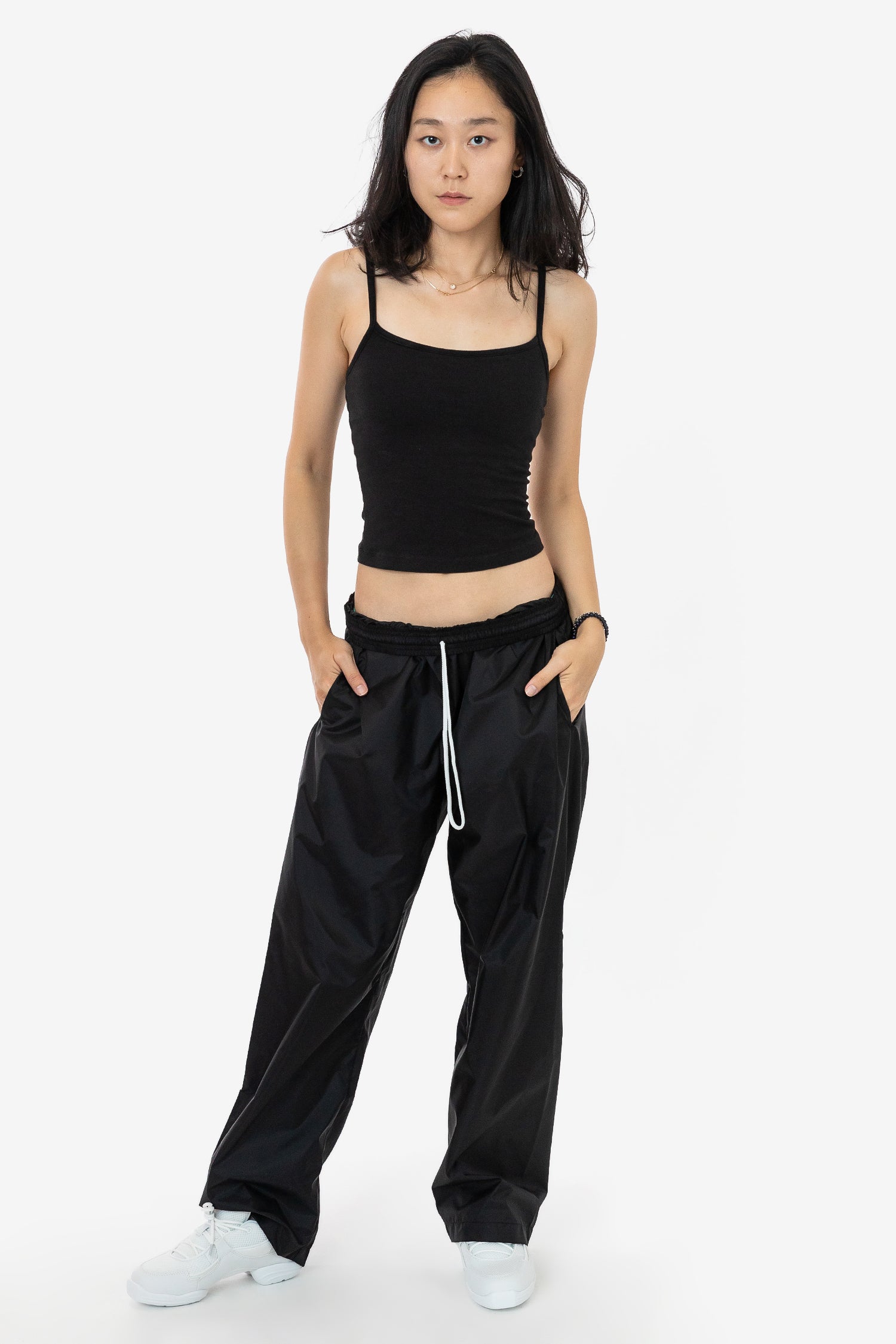 Onesport Women Polyester Spandex Jersey Black Track Pants at Rs