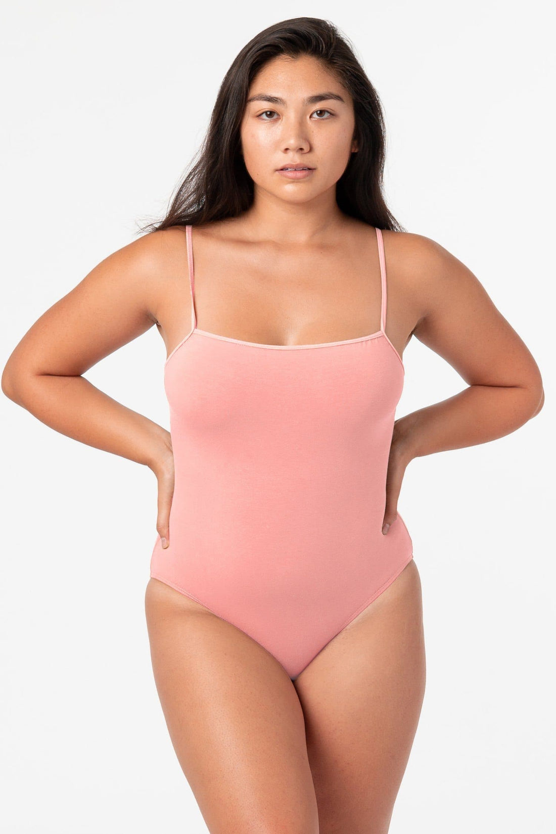 B100cf Spaghetti Bodysuit Los Angeles Apparel 7282