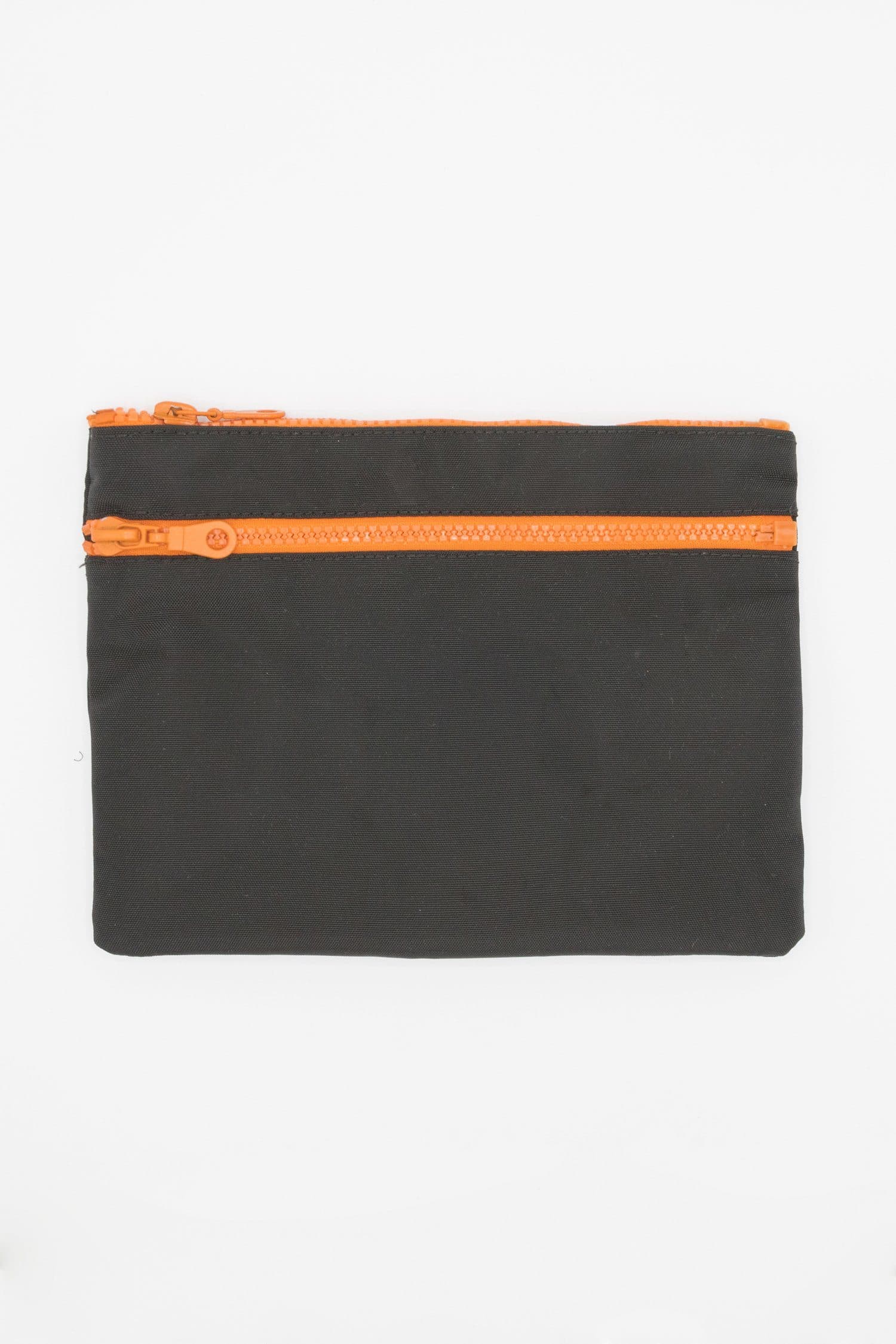 Nylon Zippered Pouch in Black by Los Angeles Apparel