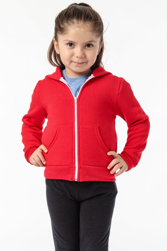 F1097 - Toddler Flex Fleece Zip Up Hoodie