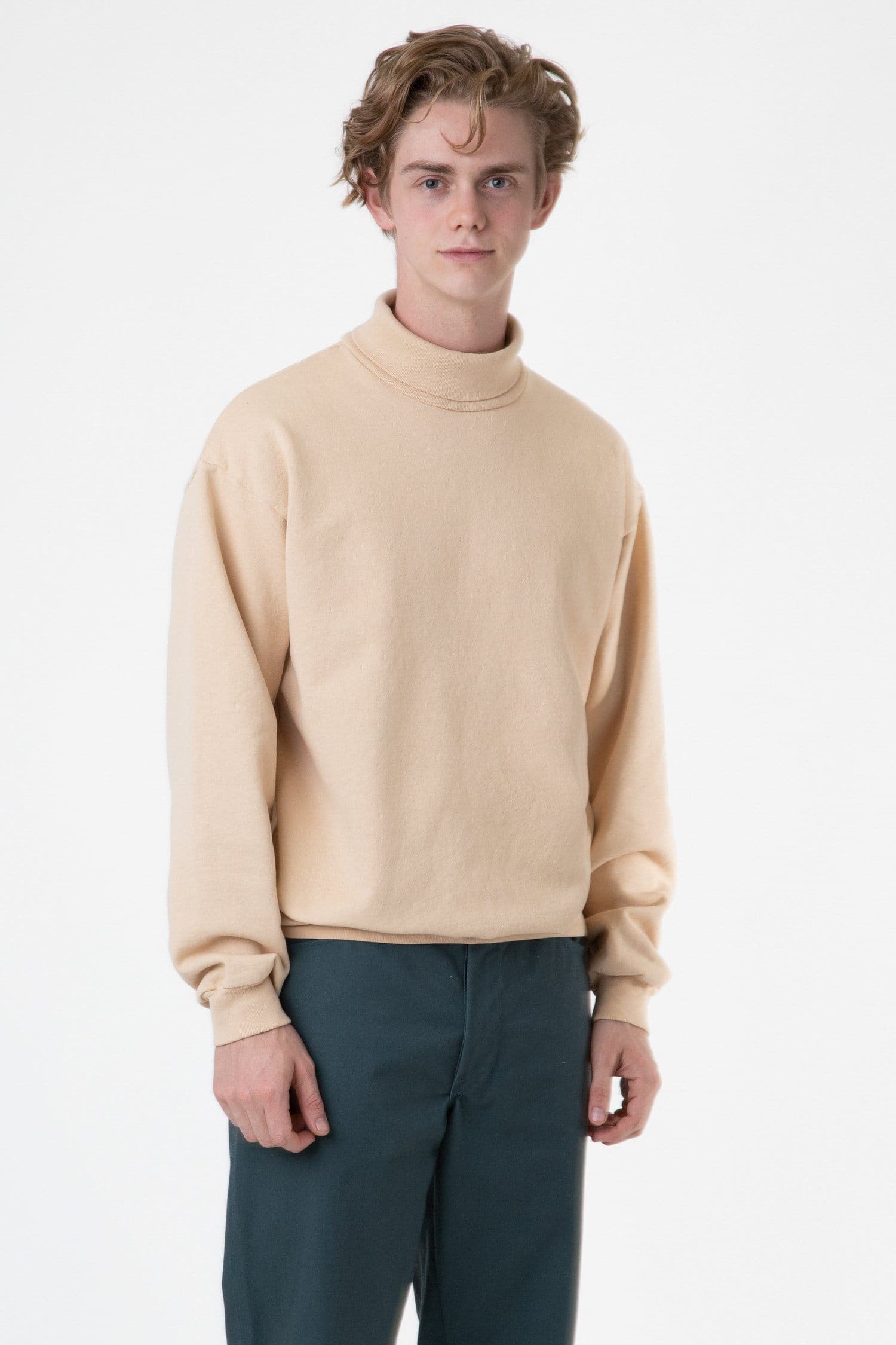 HF13GD - 14 oz Heavy Fleece Turtleneck Sweatshirt – Los Angeles